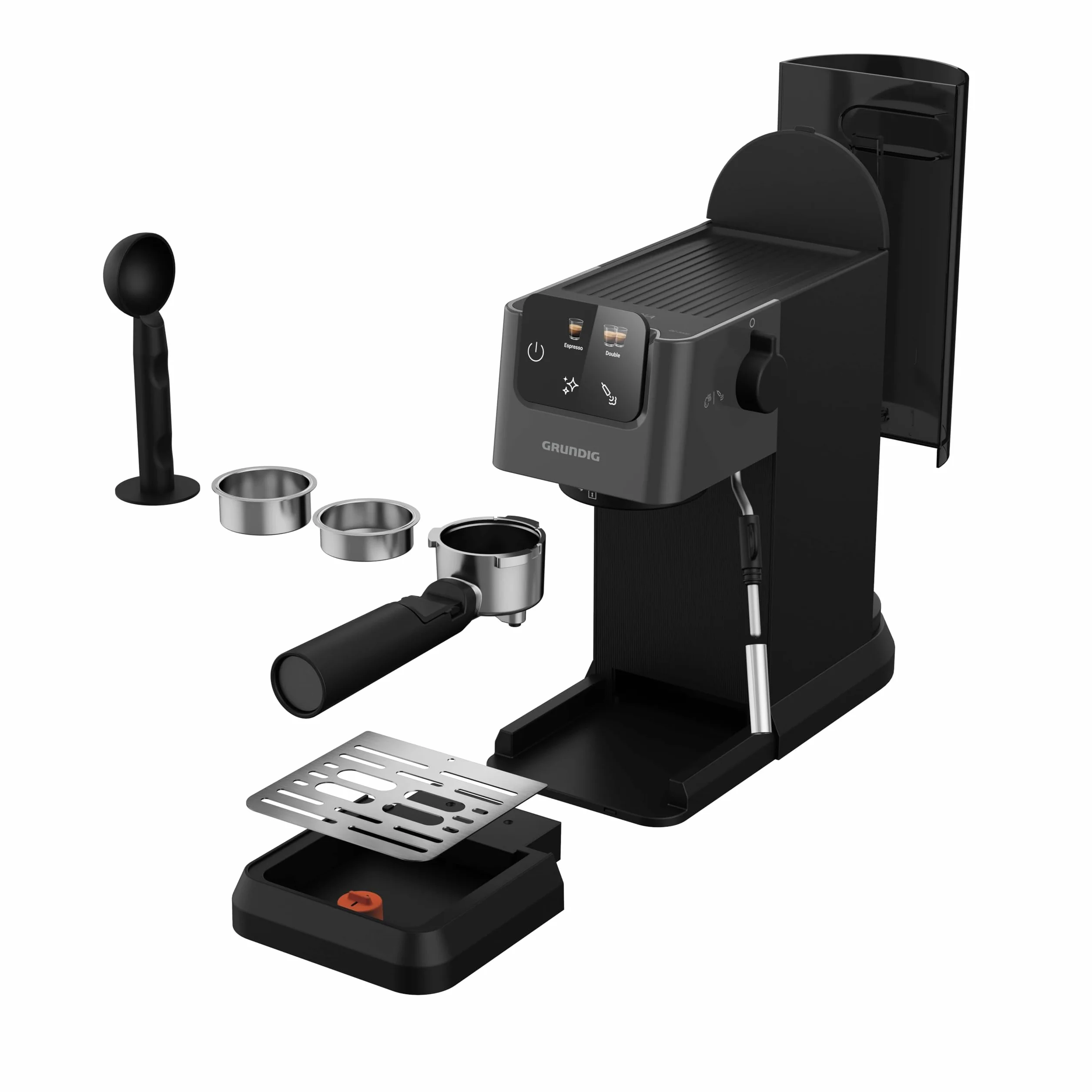 Grundig KSM 4330 Delisia Półautomatyczny ekspres do espresso ze spieniaczem do mleka