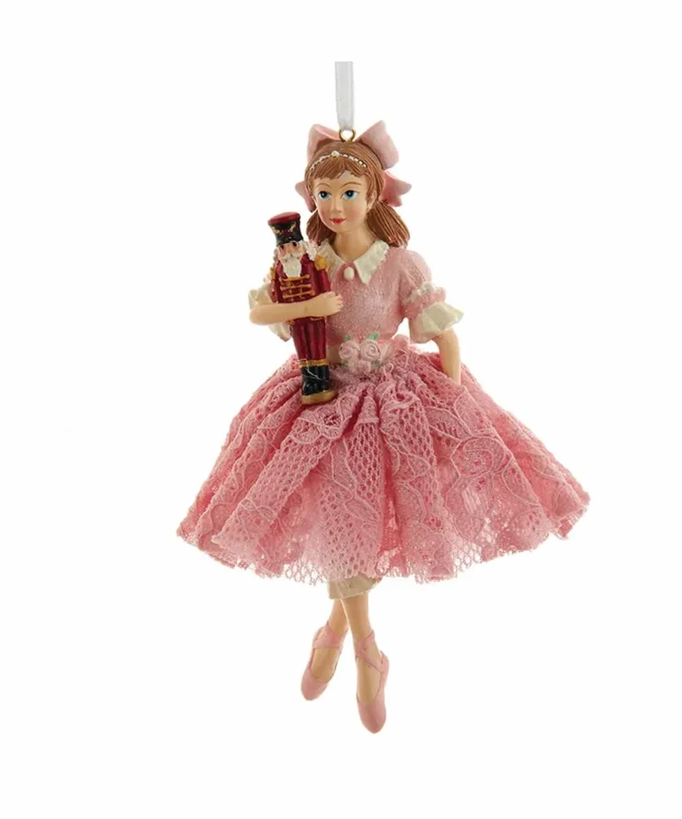 The Bridge Collection Balerina Clara Ornament 12,7 cm dziadek do orzechów balet ozdoba świąteczna
