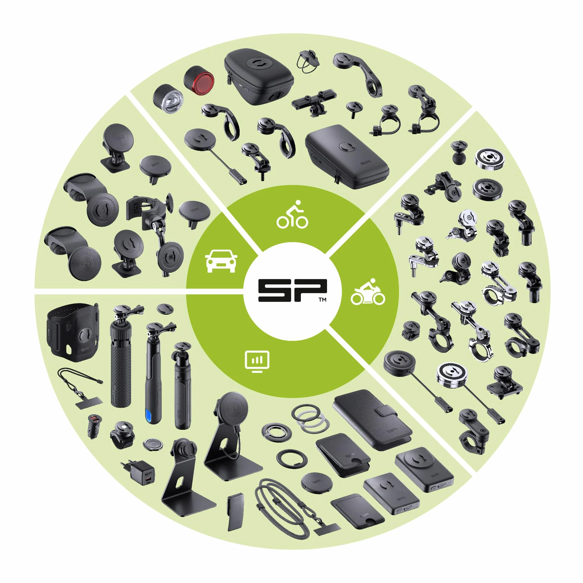 SP CONNECT Bike Bundle uniwersalny zacisk