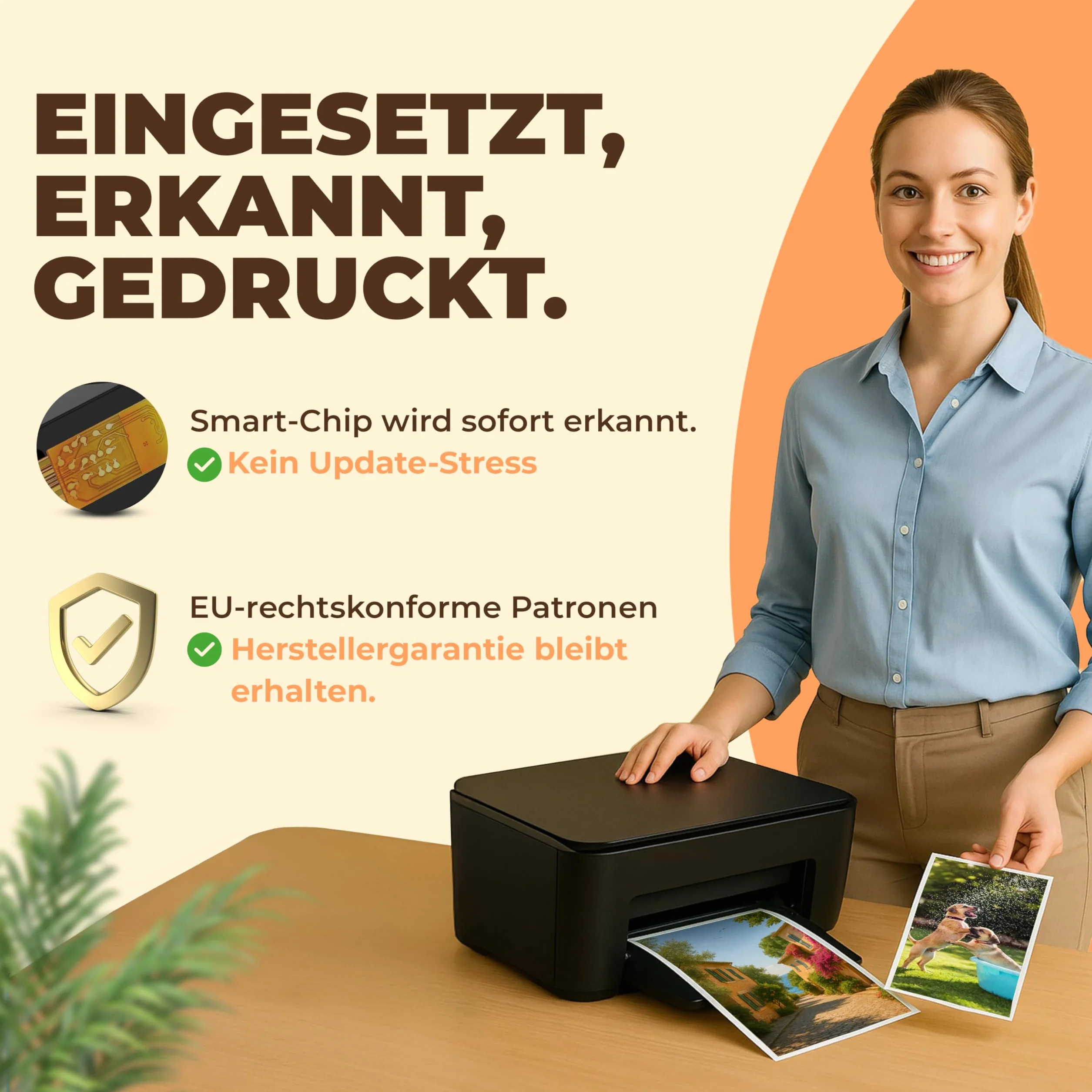 301XL wkłady do drukarki – kompatybilne z HP 301 / HP 301 XL czarne i kolorowe – zasięg XL, inteligentny chip, zamiennik do DeskJet 2540, Envy 4500, OfficeJet, 2 sztuki w opakowaniu
