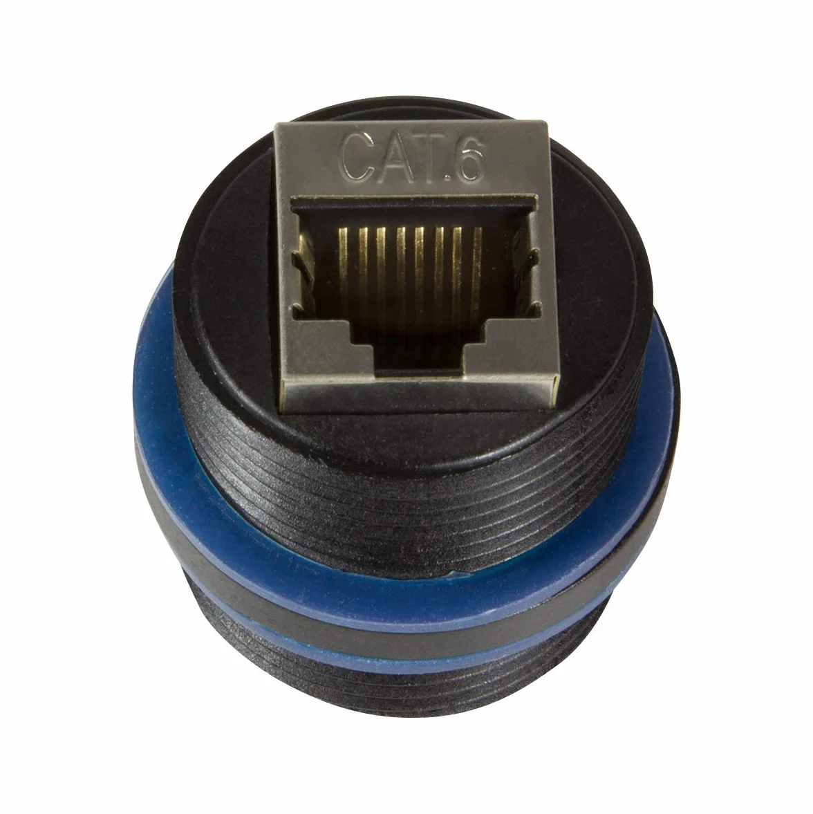 LogiLink NP0080 zewnętrzne złącze kabla krosowego, 2 x gniazdo RJ45, wodoszczelność IP67