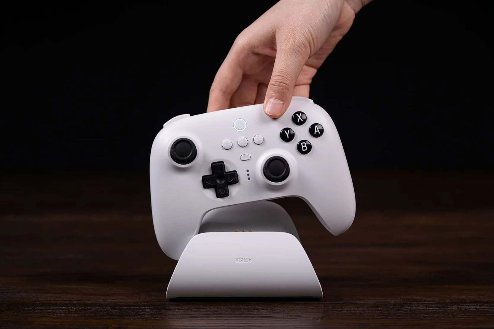 8Bitdo Kontroler, Biały, L