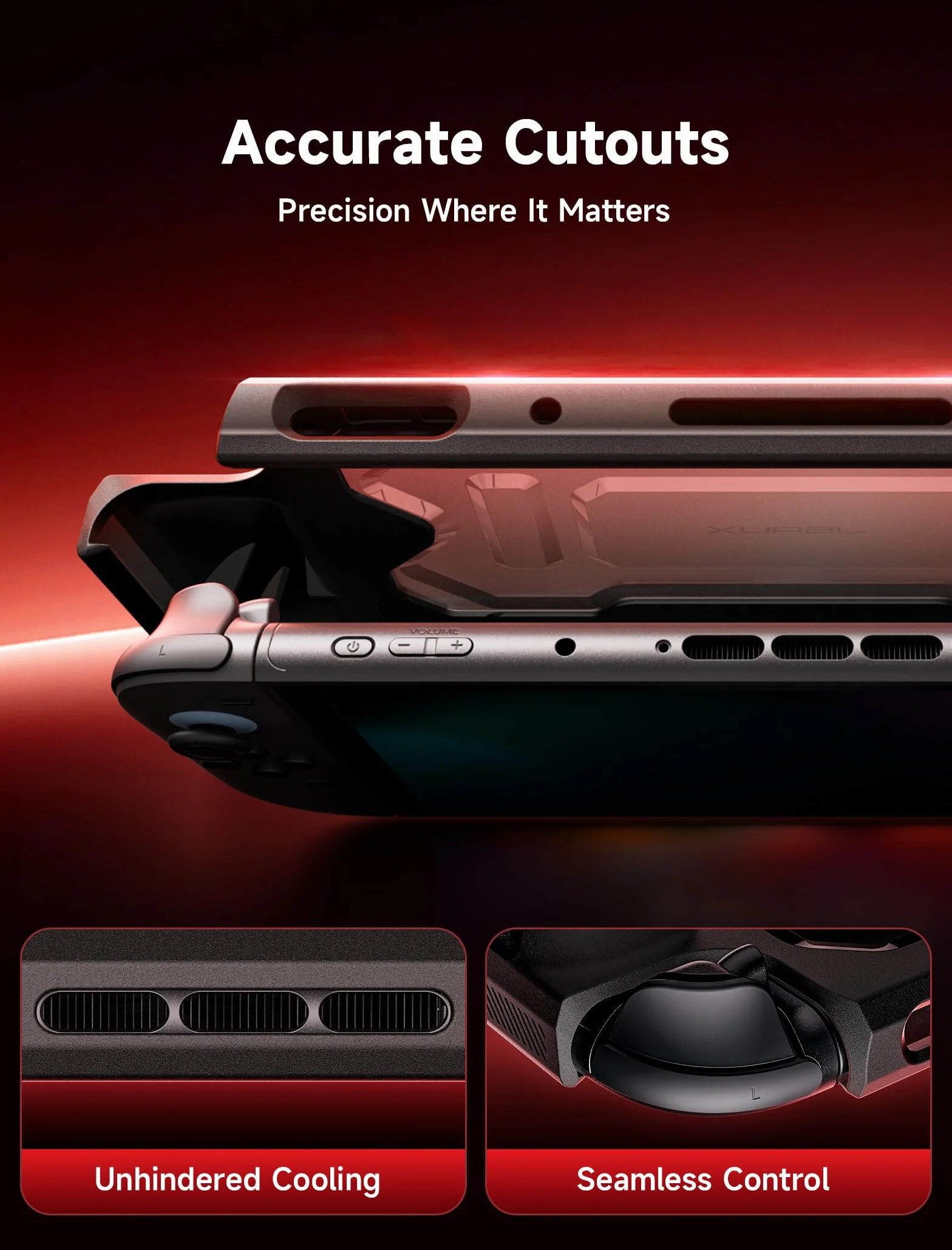 JSAUX Etui ochronne do Switch 2 2025, przenośne etui z TPU kompatybilne z etui Switch 2 i kontrolerem JoyCon, akcesoria odporne na upadki i zarysowania, czarne