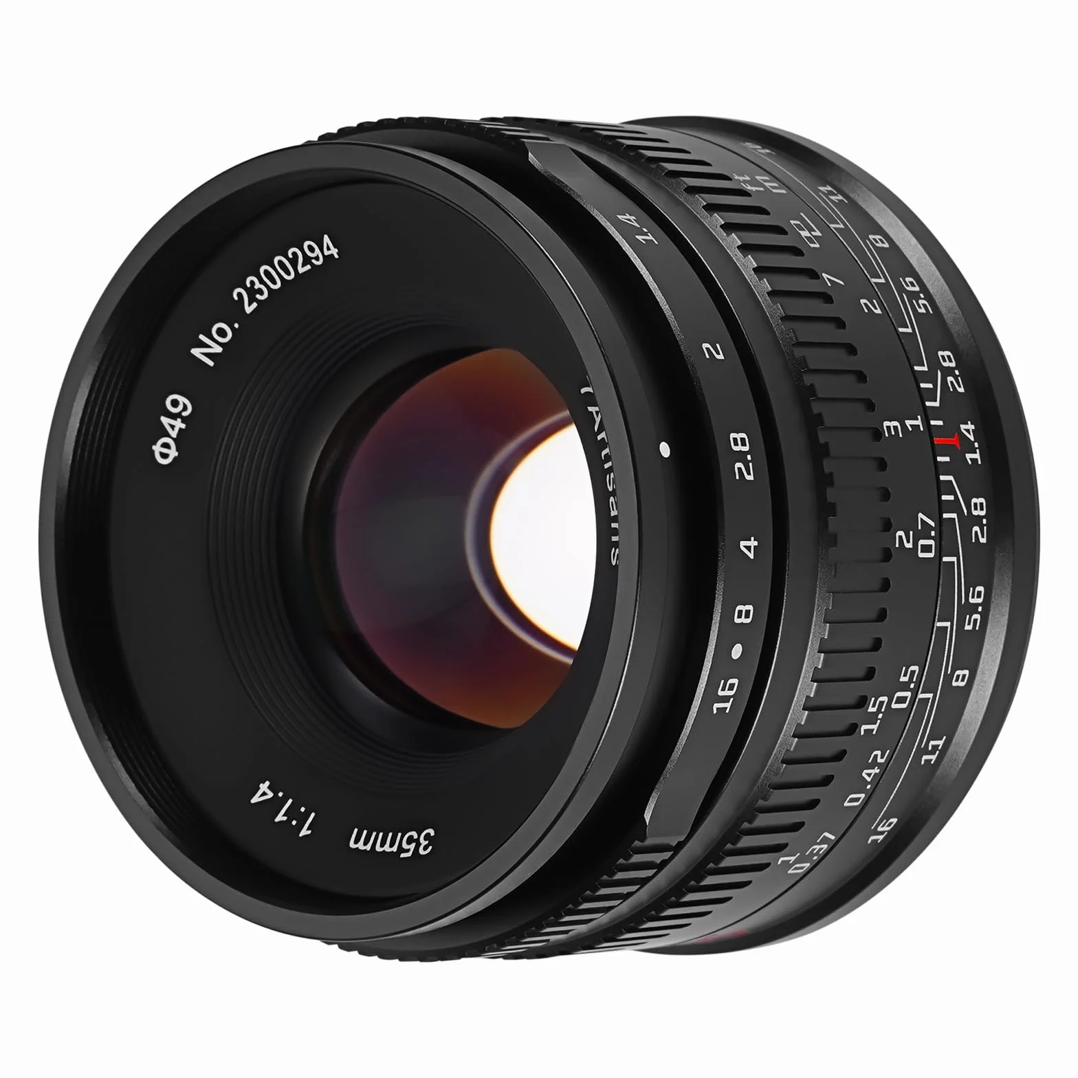 7artisans F1.4 Mark II APS-C Duży otwór 35 mm Ręczny obiektyw ustawiania ostrości do Sony E Mount bez lustra A6500 A6300 A6100 A6000 A5100 A5000 A9 NEX3N NEX5T NEX5R