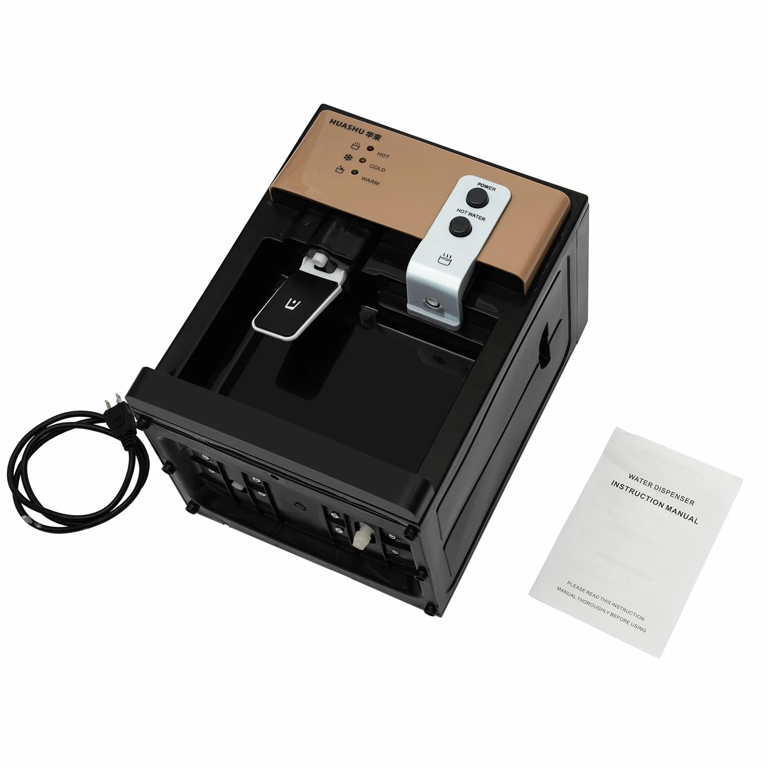 Elektryczny dozownik wody 550 W 18,9 l dystrybutor wody ciepłej i zimnej