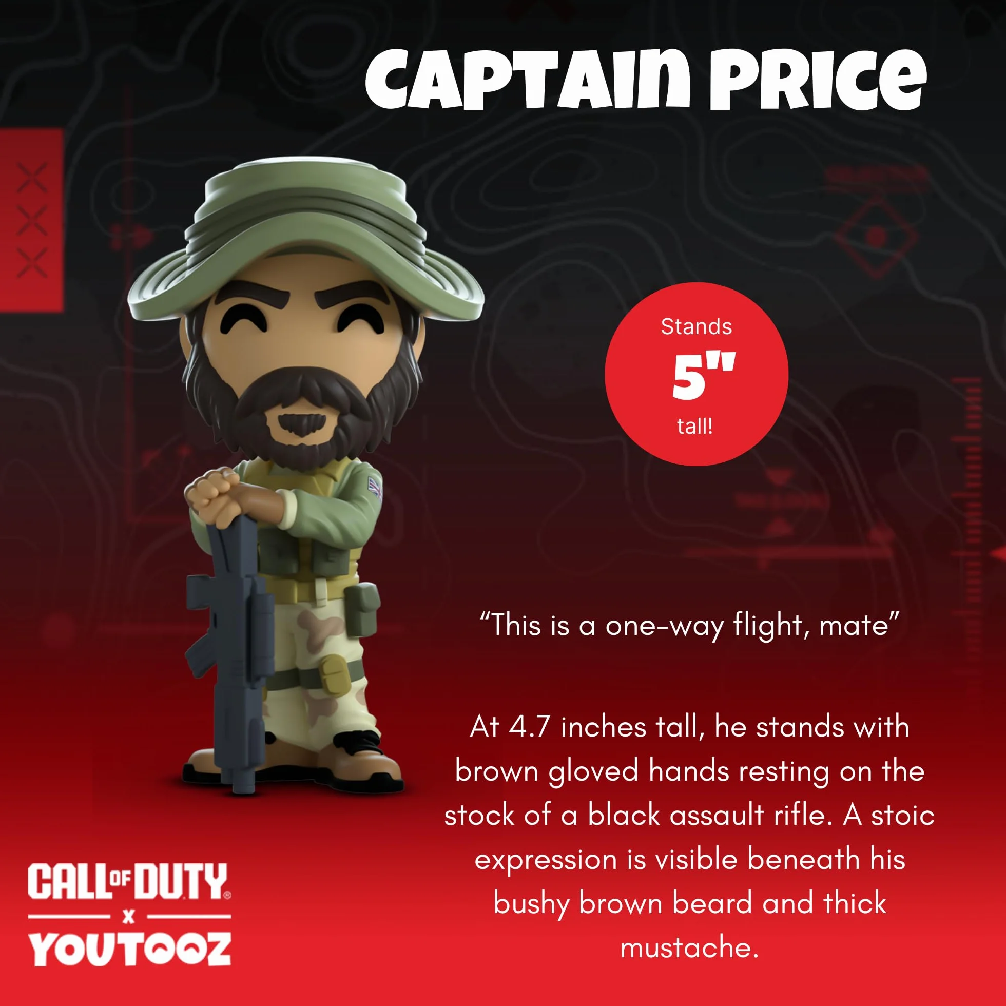 Youtooz Call of Duty: Captain Price Figurka