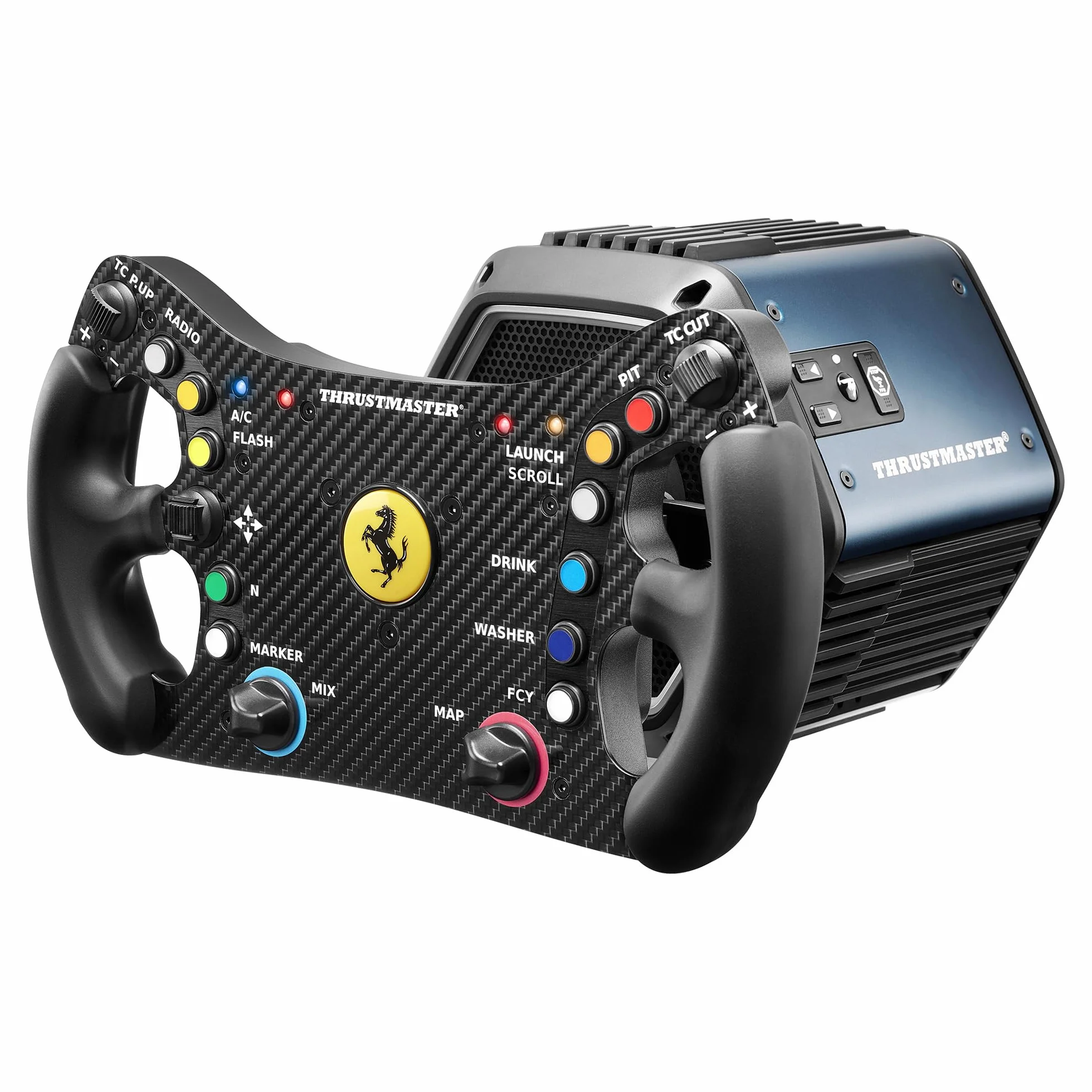 Thrustmaster Ferrari 488 GT3 Wheel Add-On, Koło Kierownicy Wyścigowej, PC, PS5, PS4, Xbox Series X|S, Xbox One, Oficjalna Licencja Ferrari