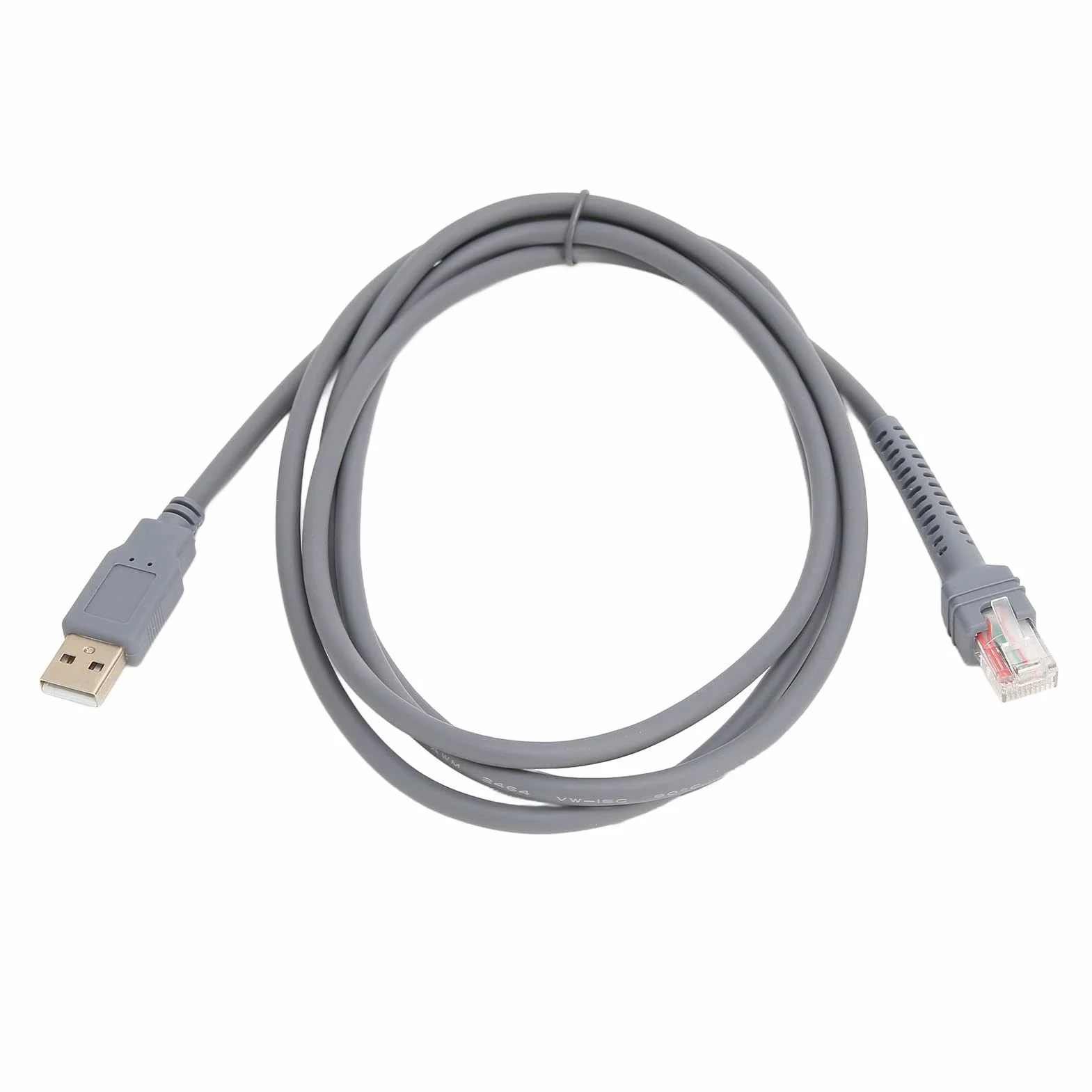 Generic Kabel LS2208 Lekki Kabel do Skanera Kodów Kreskowych Typu Plug and Play 2 Metry do LS1203 DS6707 Wygodny dla Symbol LS2208AP