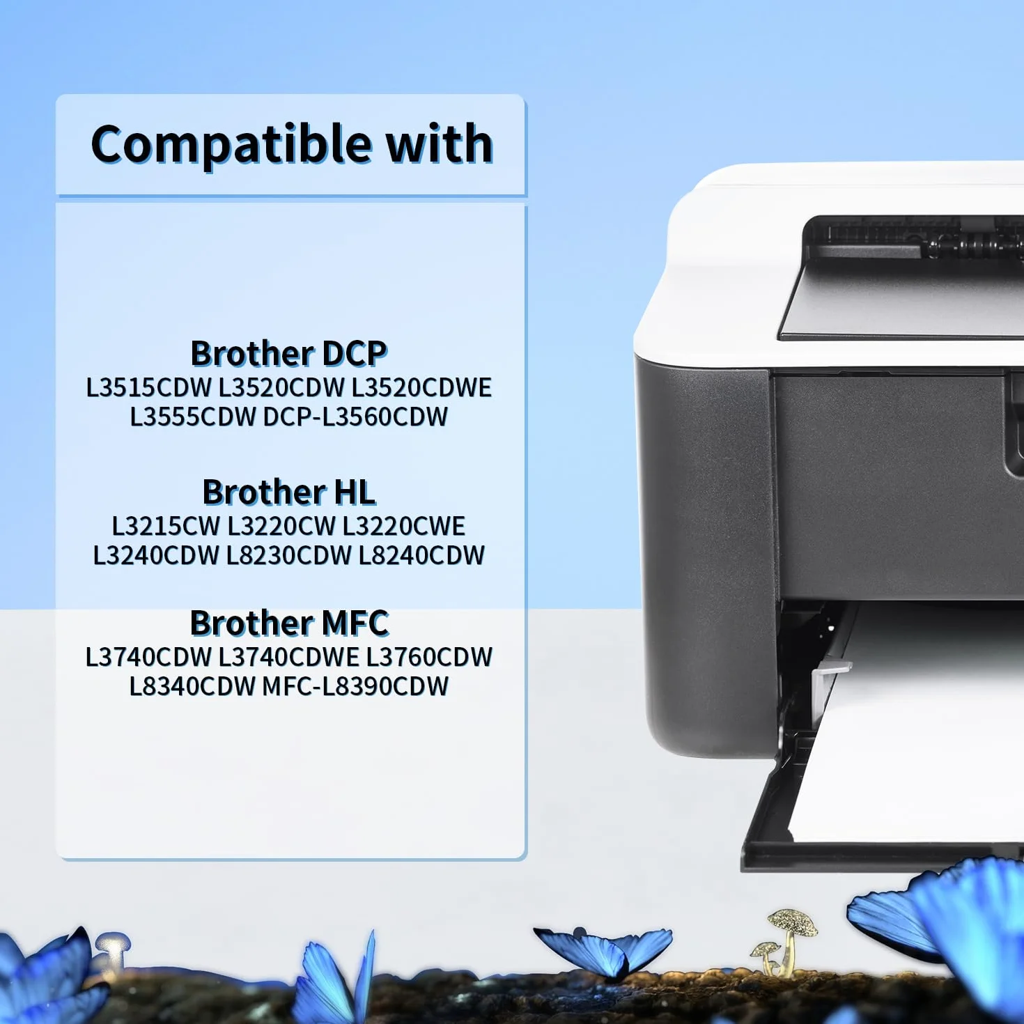 LOSMANN TN248XL toner kompatybilny z Brother TN-248 M do Brother DCP-L3515CDW MFC-L3760CDW HL-L3215CW DCP-L3520CDW DCP-L3560CDW MFC-L8390CDW HL-L3240CDW MFC-L3740CDW HL-L3222 0CW (Magenta)