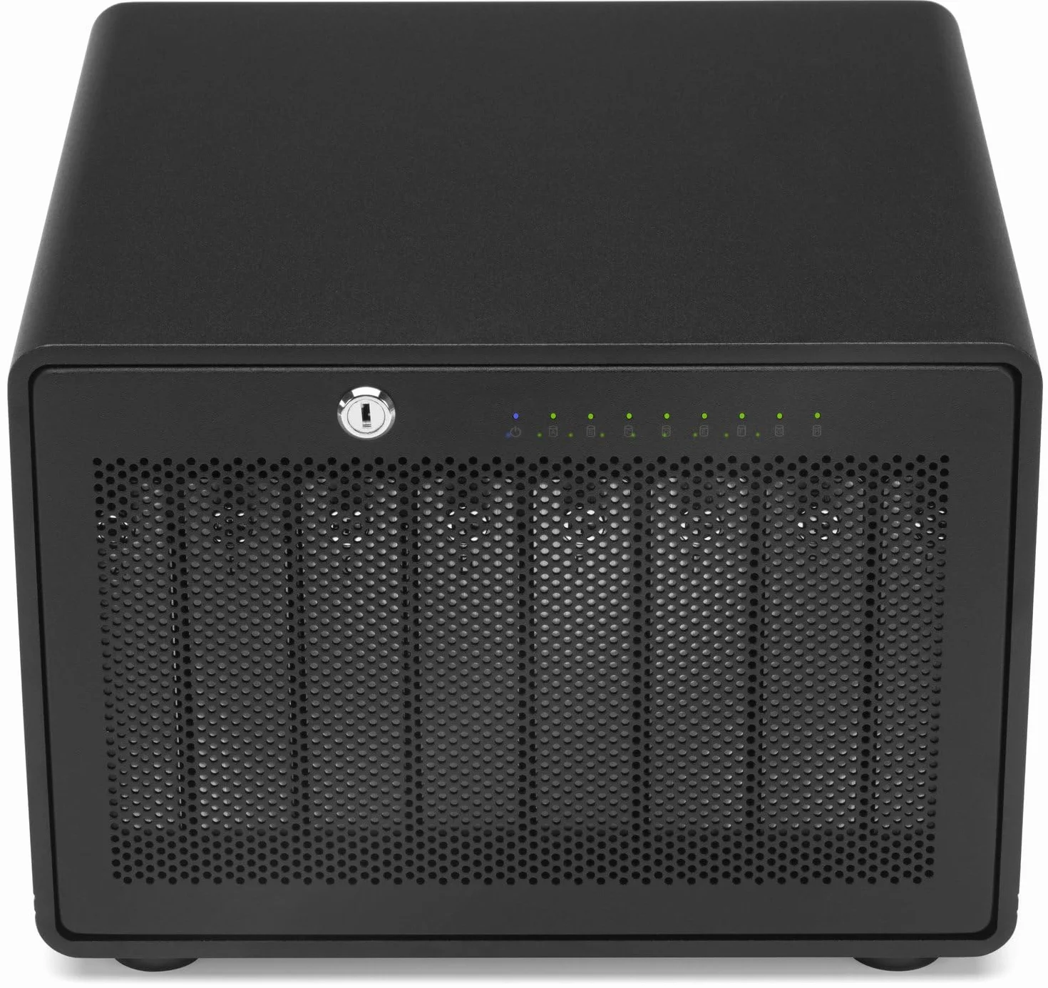 OWC ThunderBay 8 RAID 5 Edition 8-kieszeniowy dysk zewnętrzny z podwójnym boltem Thunderbolt 3 porty