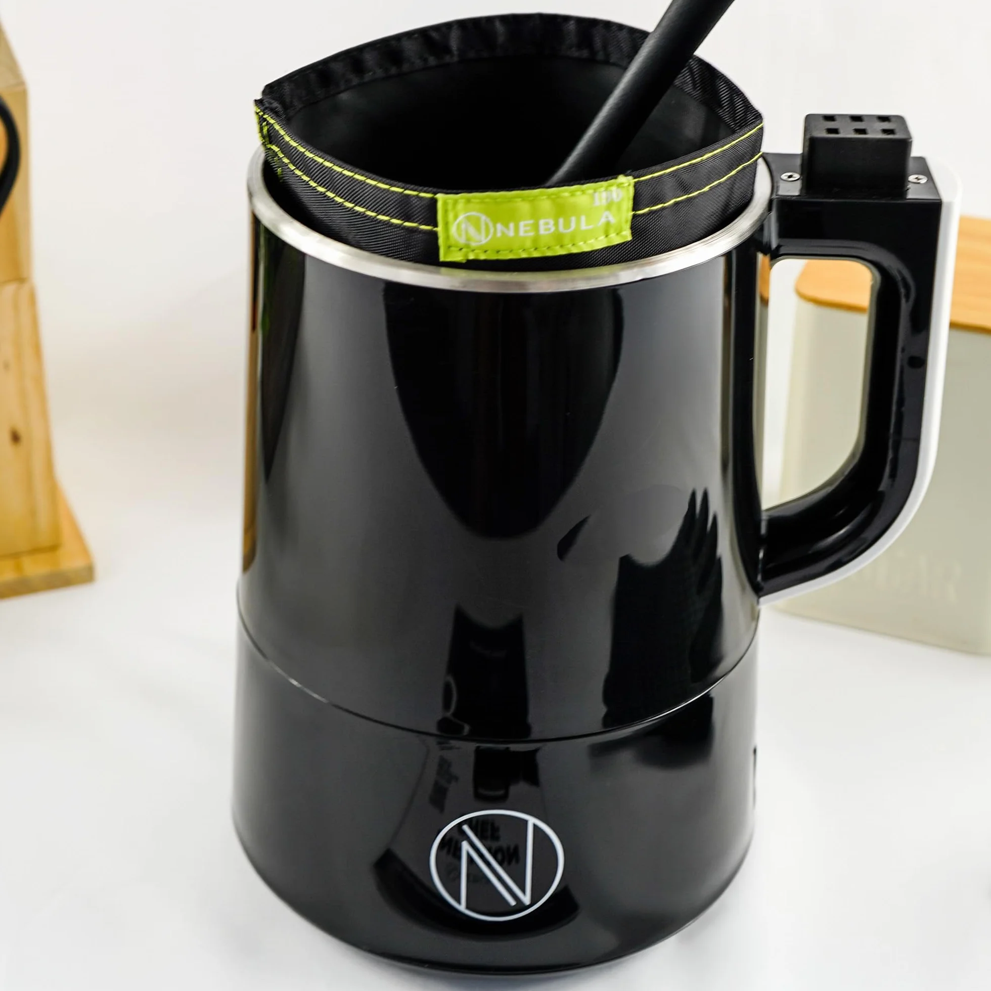 Nebula Infusion Chef Infuser Machine do masła ziołowego, oleju, nalewek czarny