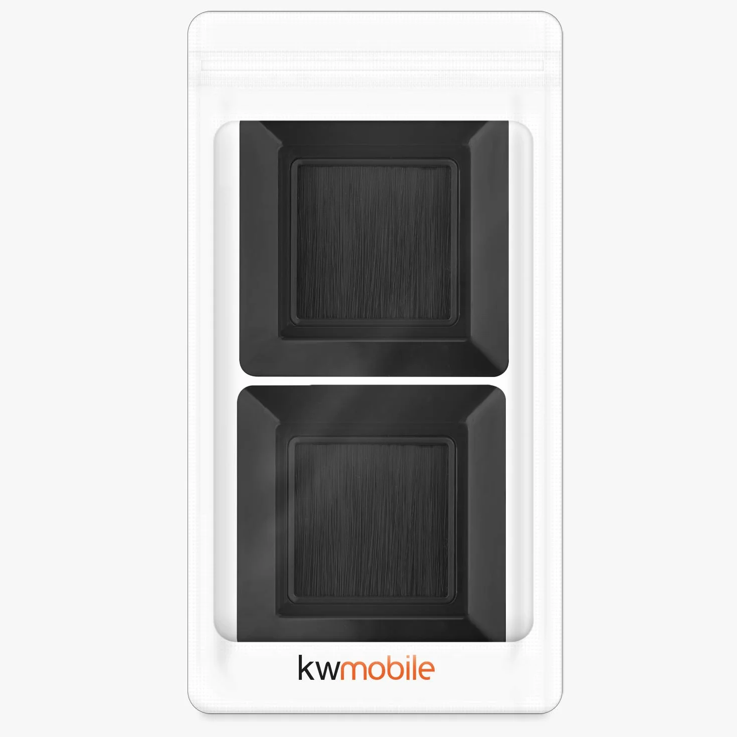 kwmobile Płyta ścienna Szczotka - Zestaw 2 x Przejściówka na kable Wyjście audio - Gniazdo podtynkowe do HDMI Hi-FI HDMI TV