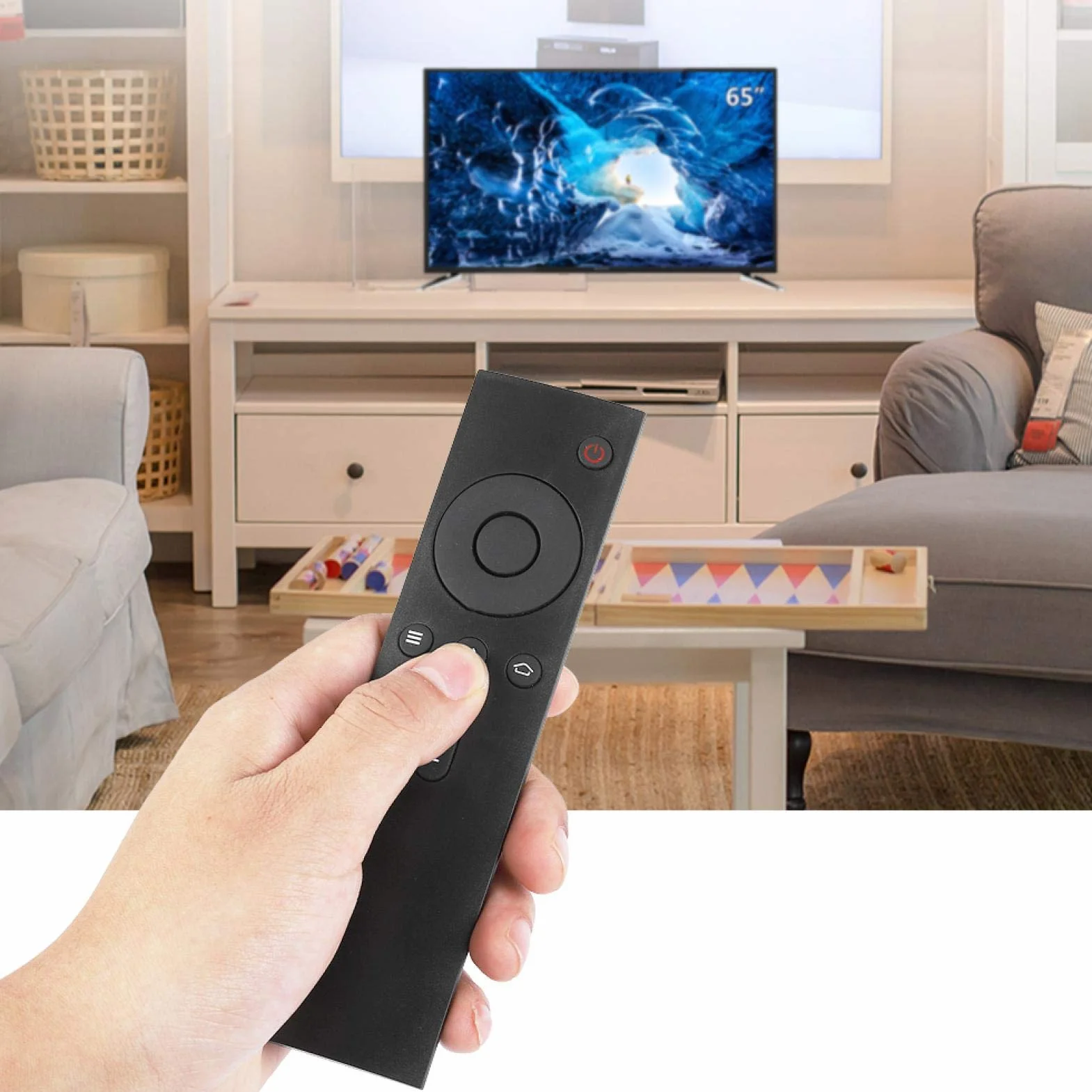Uniwersalny Pilot Zdalnego Sterowania, Pilot Zastępczy z Funkcją Podczerwieni do Telewizora MIUI Xiaomi TV Box 3 / 3c / 3s / 3pro