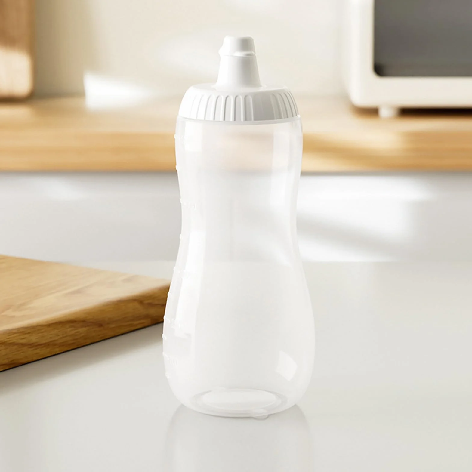 500ml Portable Condiment Dispenser, Squeeze Sauce Bottles, Kitchen Sauce Container with Leak Proof Lid, Meal Prep Tool, Multiple Purpose Food Storage for Cooking, Restaurant Home Travel Usage
