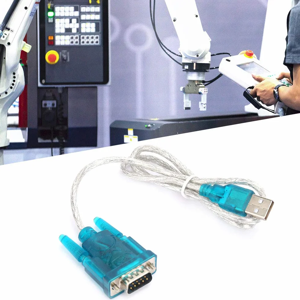 Adapter USB na RS232, 2 Sztuki Kabel Szeregowy 9-Pinowy Kompatybilny z Modemem i Urządzeniami dla Komputerów i Aparatów Cyfrowych