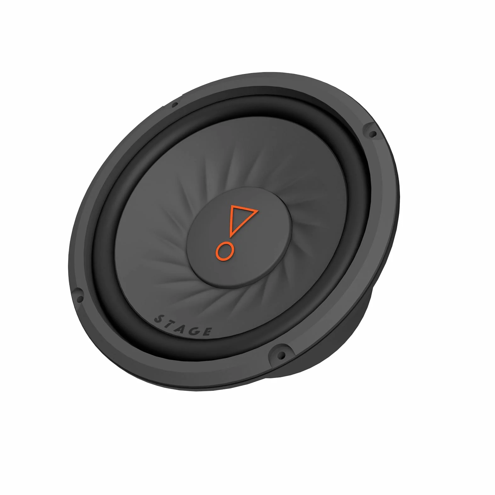 JBL Stage 82 20 cm/200 mm (8") samochodowy subwoofer HiFi Chassis/woofer/głośnik, czarny, moc maksymalna 800 W