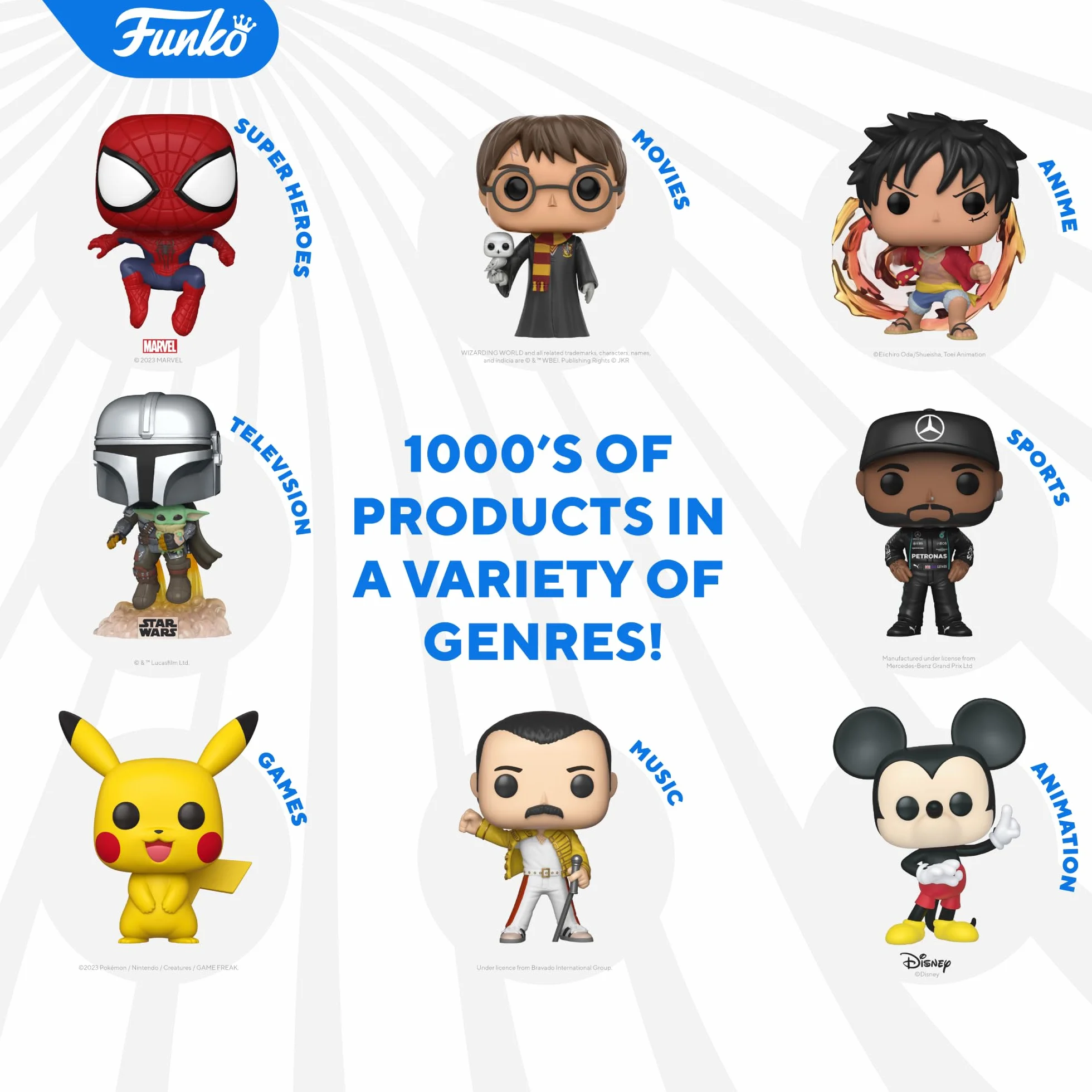 Funko Marvel Pocket Pop Kalendarz Adwentowy Wielokolorowy 24 sztuki