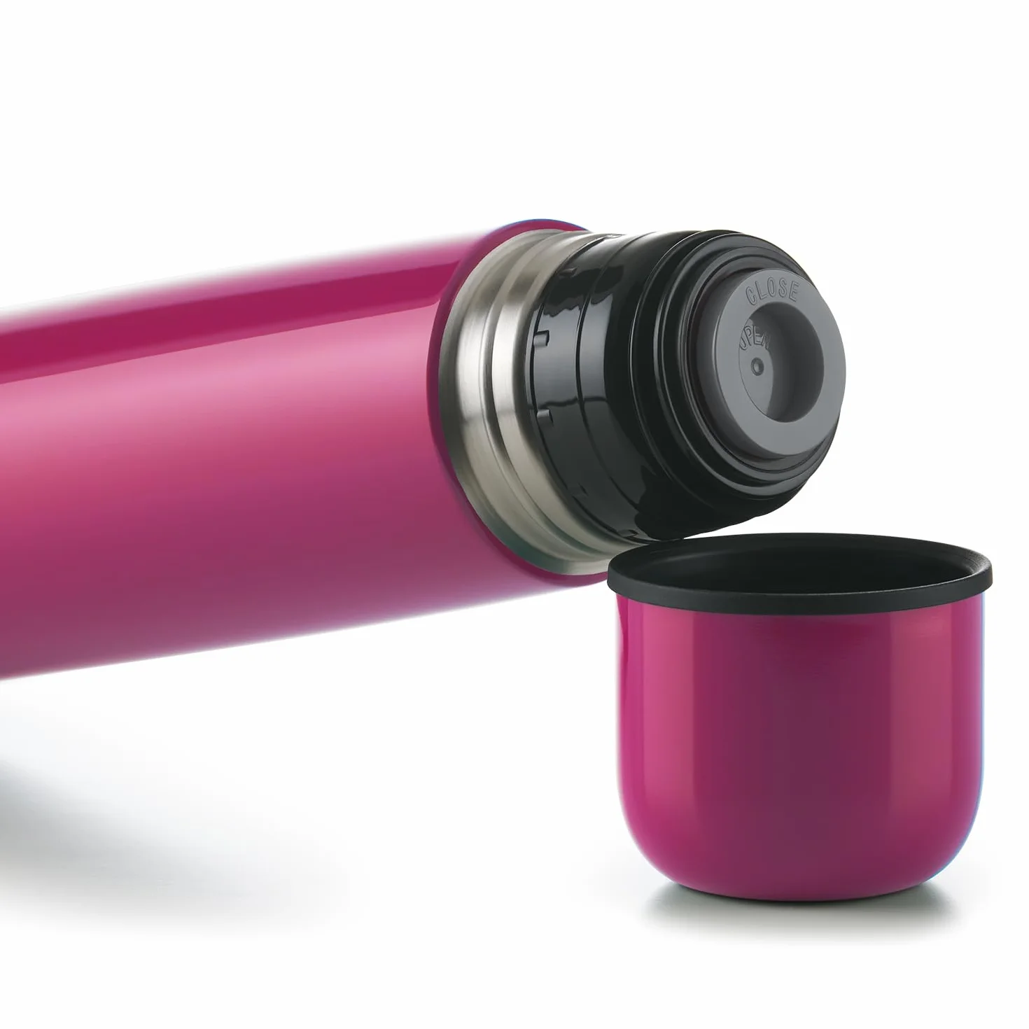 Blumtal®termos 700 ml – bez BPA, dla ciepłych i zimnych napojów, szczelna izolacyjna butelka z nierdzewnej stali – termos z kubkiem