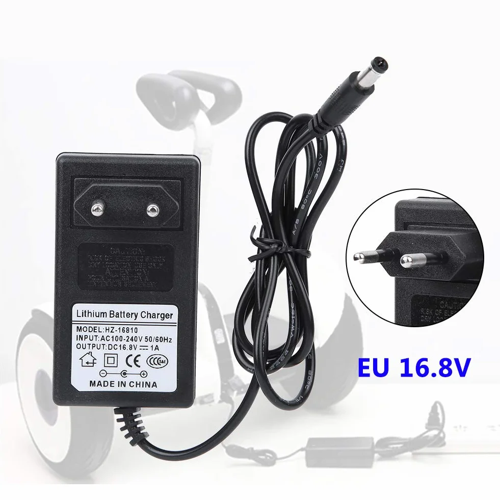Adapter ładowarki do Masażu, Przenośny Plastikowy Adapter do Pistoletu do Masażu 100-240 V Adapter ładowarki do Masażu Profesjonalny Sprzęt do Masażu Wyposażenie(Norma europejska 16.8V)