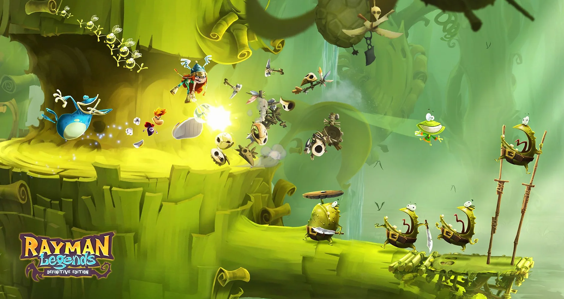 Ubisoft Code à télécharger - Rayman Legends - Definitive Edition Reissue Allemand, Anglais, Danois, Espagnol, Finland