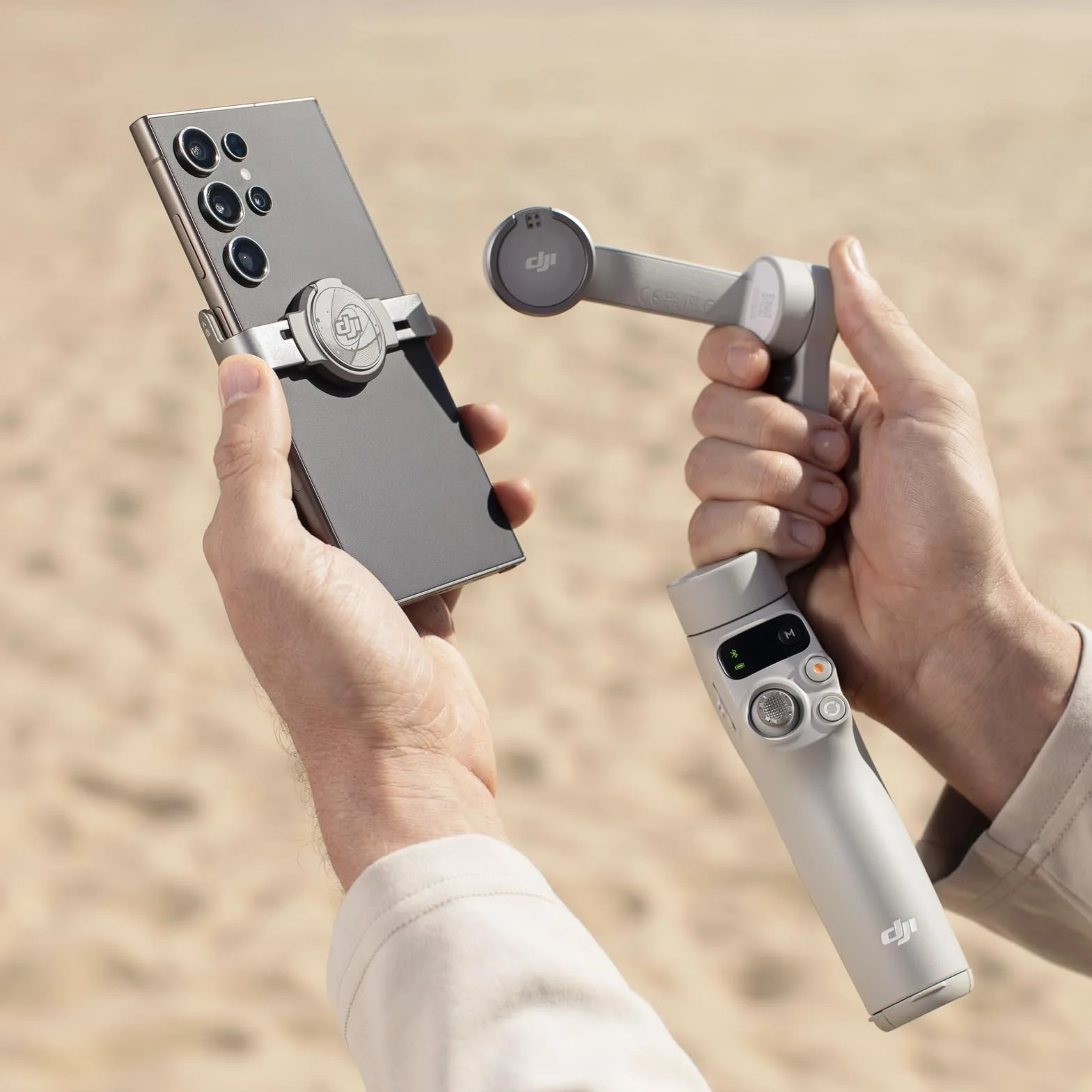 DJI Magnetyczny zacisk do smartfona 4 OM, Kompatybilność: Osmo Mobile 7P, Osmo Mobile 7, Osmo Mobile 6, Osmo Mobile SE, OM 5, OM 4 SE, OM 4