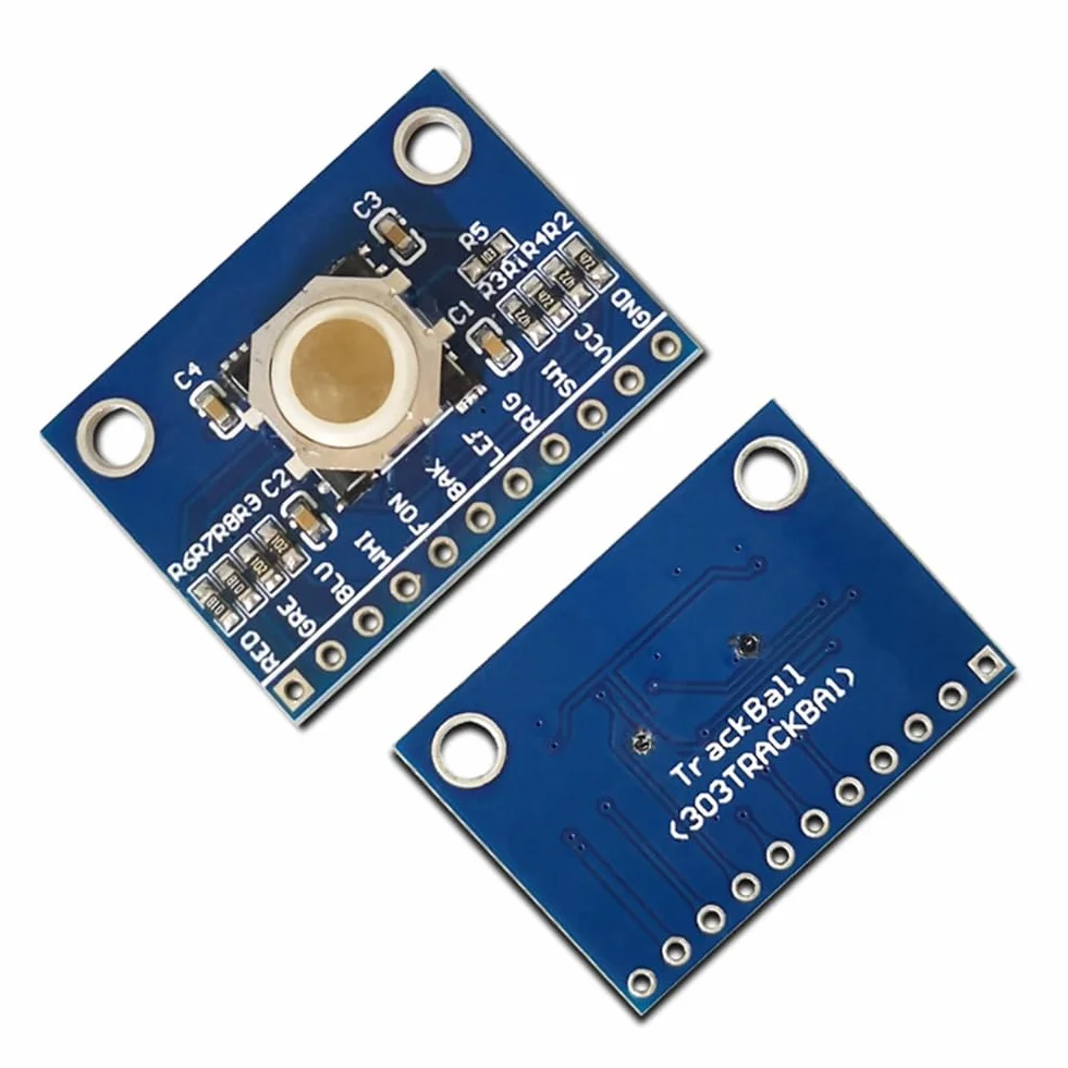 ISTOVO 1 zestaw BlackBerry Trackball czujnik myszki Trackball czujnik efektu Hall PCB + tworzywo sztuczne + metal