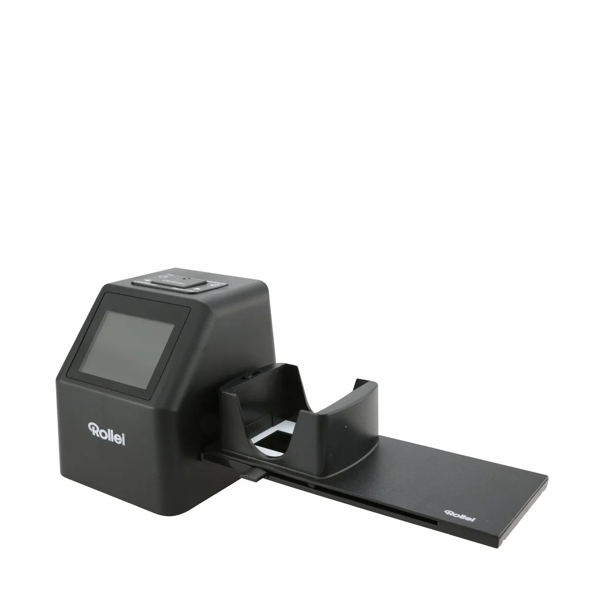 Rollei DF-S 310 SE Dia skaner filmów (edycja specjalna z dodatkowymi akcesoriami, gniazdo kart SD/SDHC i interfejs USB 2.0), czarny