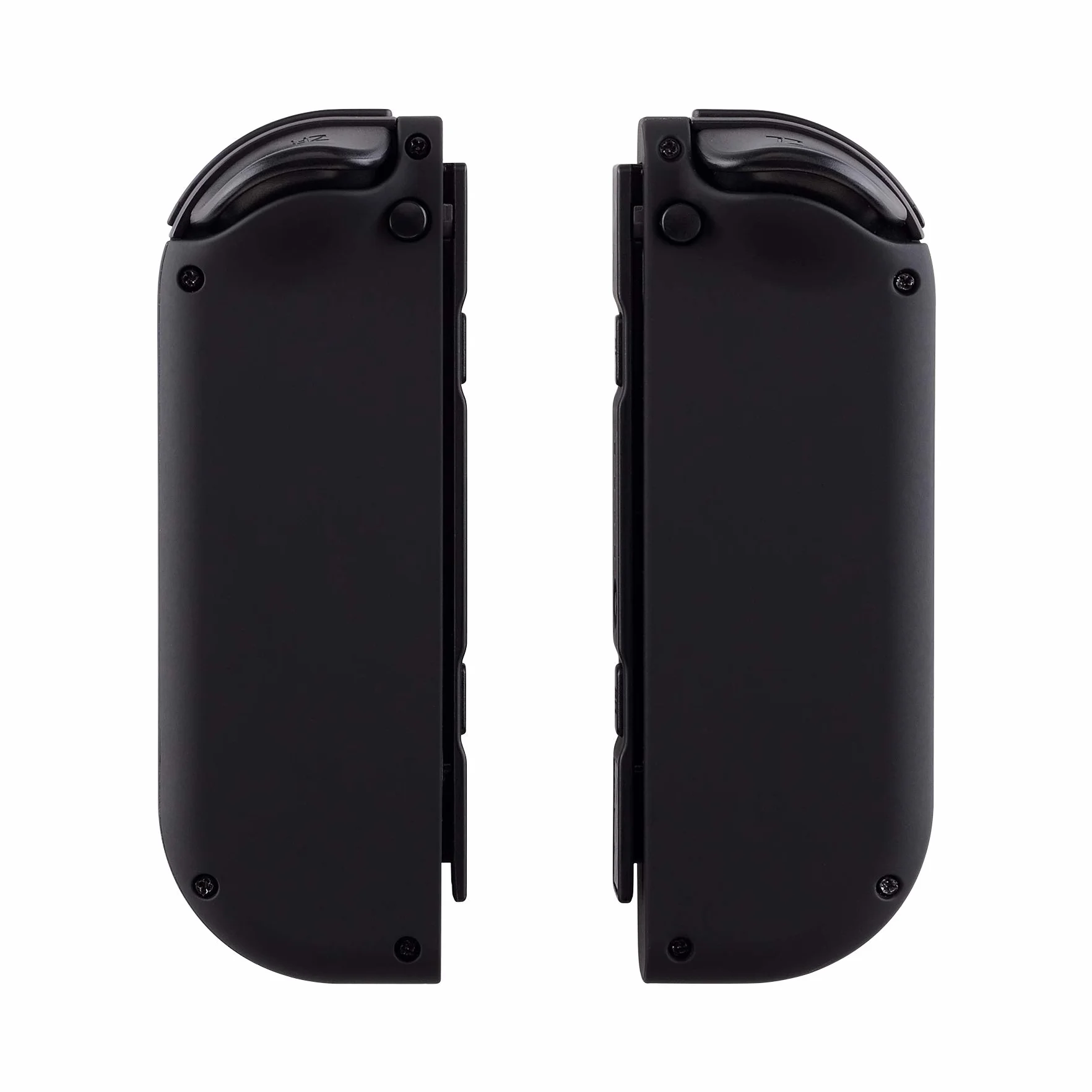 eXtremeRate Soft Touch Czarny Joycon (Wersja D-Pad) Handheld Controller Housing z Pełnymi Przyciskami, DIY Wymiana Shell Case dla Nintendo Switch & Switch OLED Model Joy-Con – Console Shell Nie Jest Dołączona