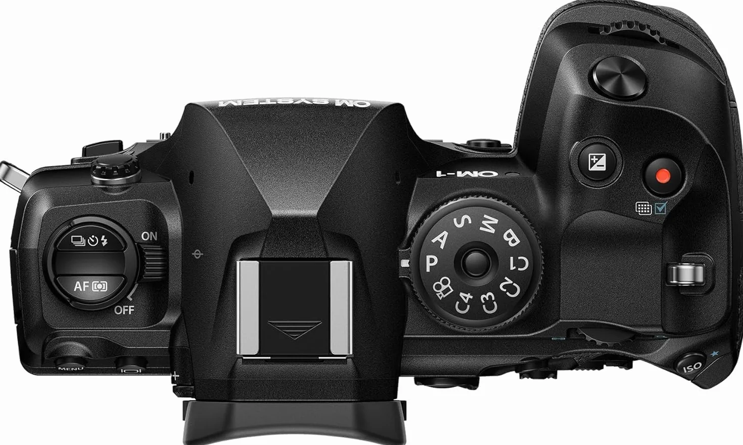 OM SYSTEM OM-1 Mark II Aparat Fotograficzny Bezlusterkowy 20 MP – Szybki Autofokus, Stabilizacja Obrazu, ISO 102400, Czarny, Zaawansowany Sensor Live MOS