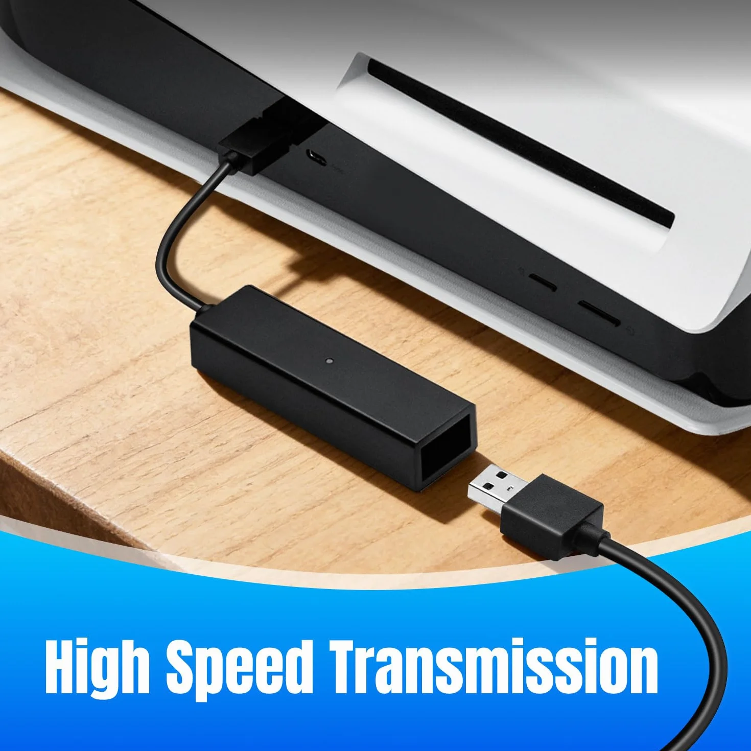 PS5/PS5 SLIM VR Adapter kamery do PSVR, PS4 PS VR Kabel do konwersji kompatybilny z konsolą PS5, PS4 USB 3.0 Kamera do PS5 Konsola VR Akcesoria do gier