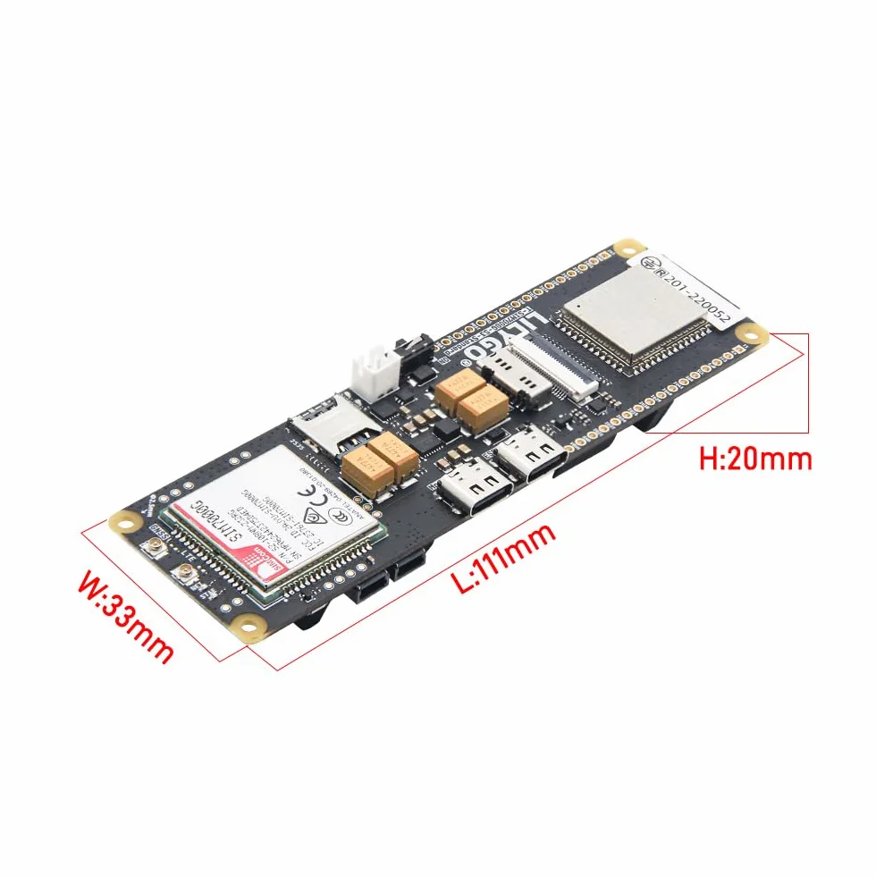 LILYGO T-SIM7000G-S3 standardowa EPS32-S3 Solar Charge SIM antena GPS GSM 2G TTGO płyta rozwojowa