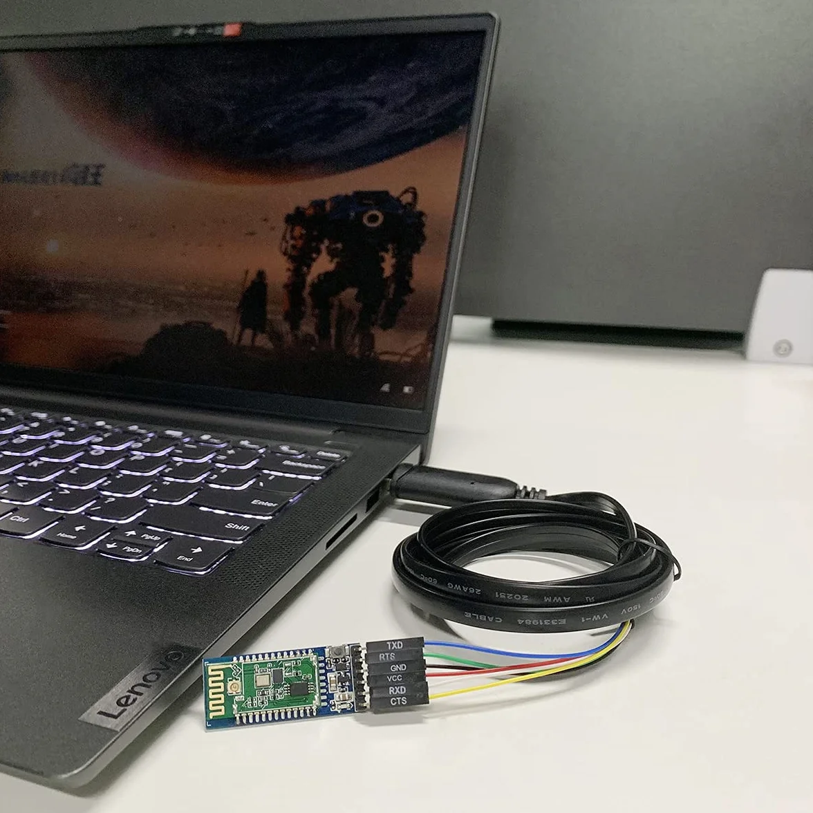 DSD TECH SH-U09G USB do TTL Kabel szeregowy FTDI FT232RL Wbudowany IC 1,8 M / 5,9FT
