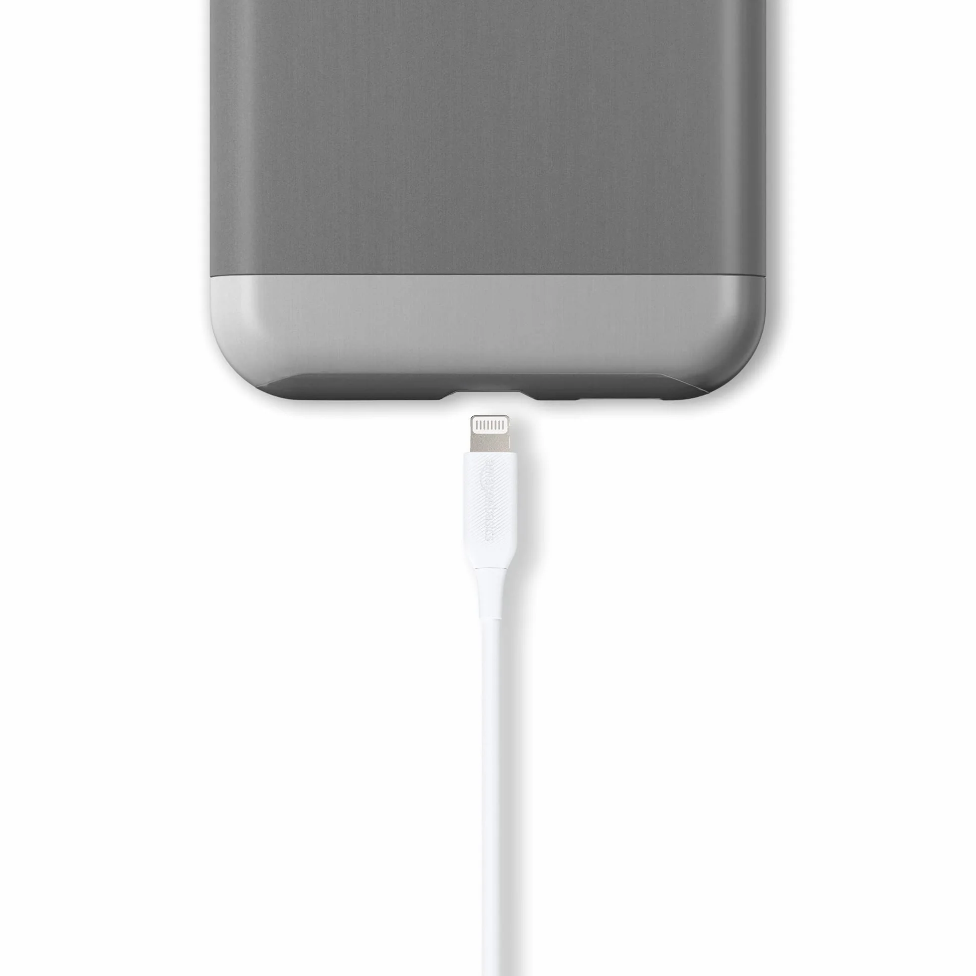 Amazon Basics Kabel połączeniowy Lightning na USB-A, certyfikowany przez MFi kabel do ładowania do iPhone'a, biały, 0,9 m