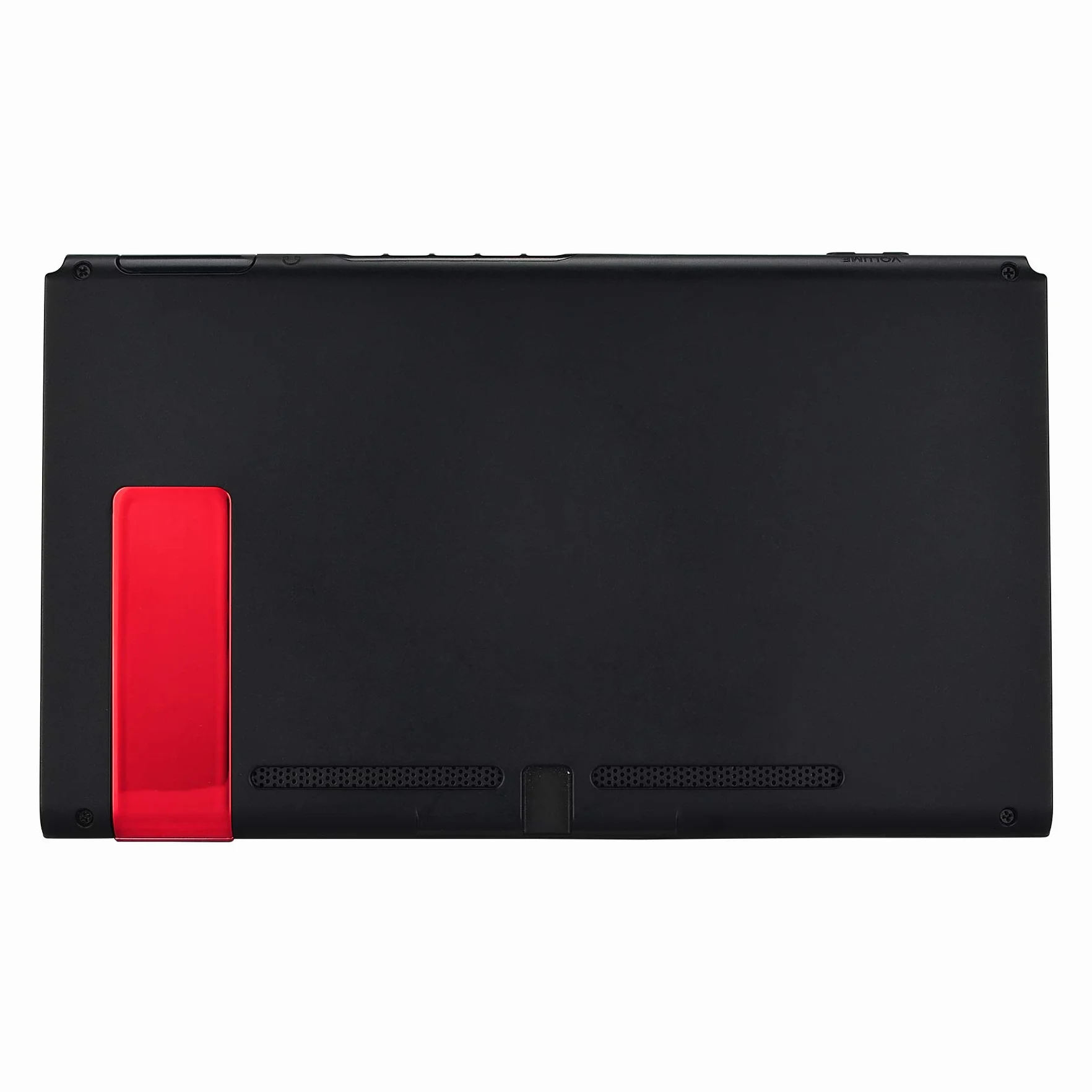 eXtremeRate 2 Zestaw Chrom Czerwony Wymiana Podpórka dla Nintendo Switch Konsoli, Back Bracket Holder Kick Stand dla Nintendo Switch Konsoli - Konsola Nie Jest Wliczona W Cenę