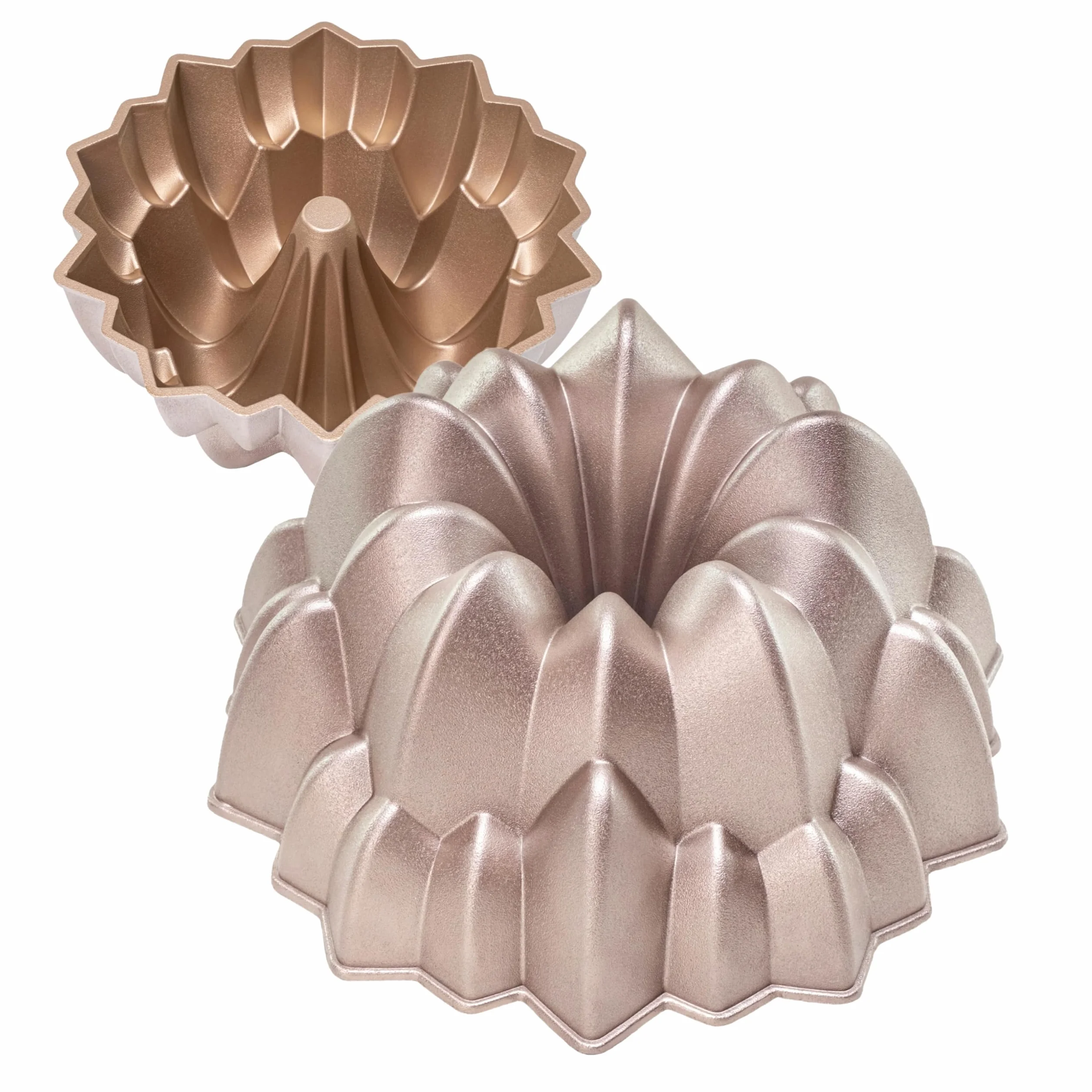 Erreke Forma na Ciasto, Równomierne Pieczenie, Podwójna Nieprzywierająca Powłoka, Bardzo Trwałe Odlewane Aluminium, Tortownica do Ciasta, Średnica 24 cm, Pojemność 2.0 litra, Kaskada