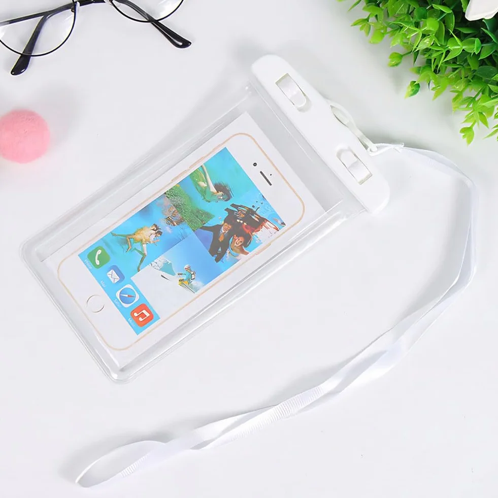 Wodoszczelne etui na telefon komórkowy, [2 sztuki], 7,5", wodoszczelne etui, TPU, do iPhone 16, 15 Plus, 14, 13, 12, 11 Pro, Max, Samsung S24, S23, S22 Ultra