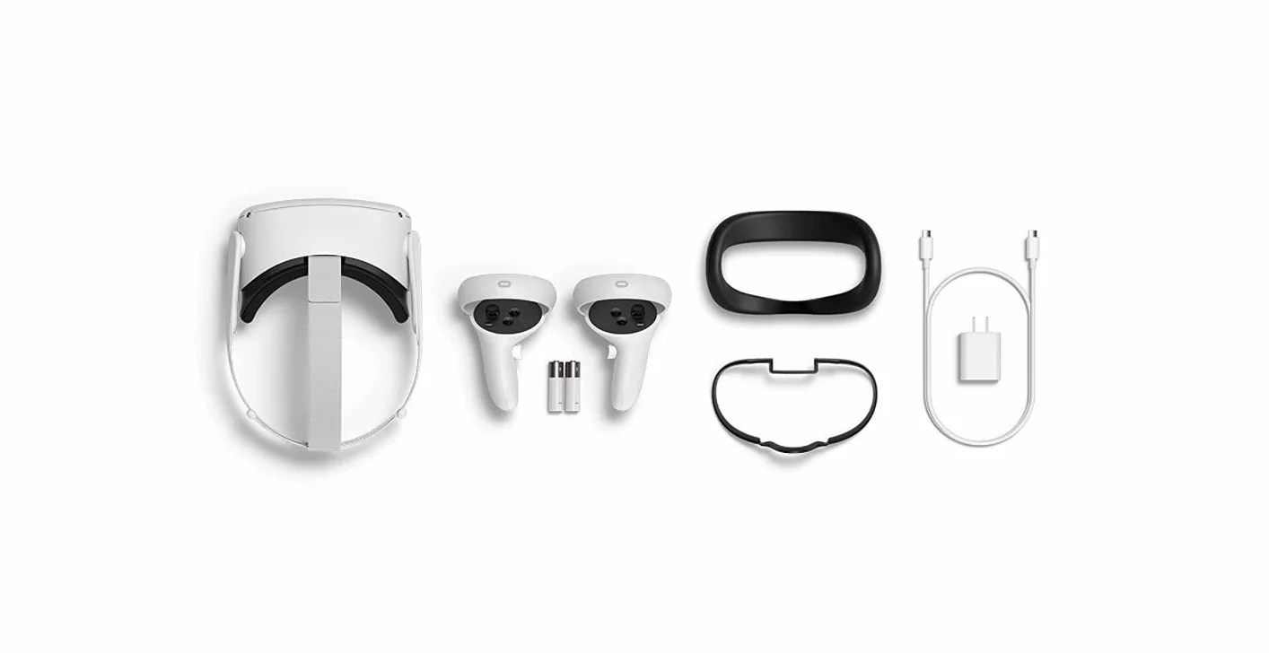 Oculus Quest 2 Słuchawki Wirtualnej Rzeczywistości, Czarny, 128 Go