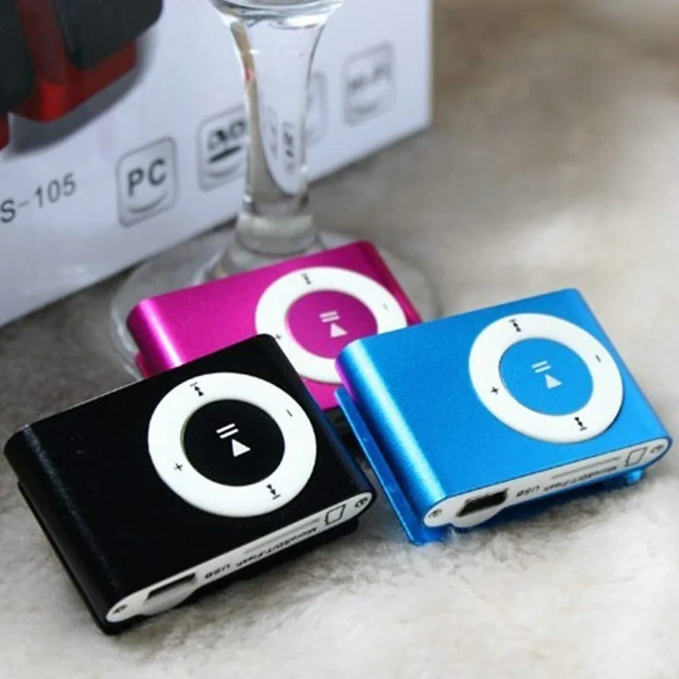 3,5 mm USB 2.0 mini odtwarzacz MP3 z klipsem obsługa karty TF prosty bez ekranu Dispaly