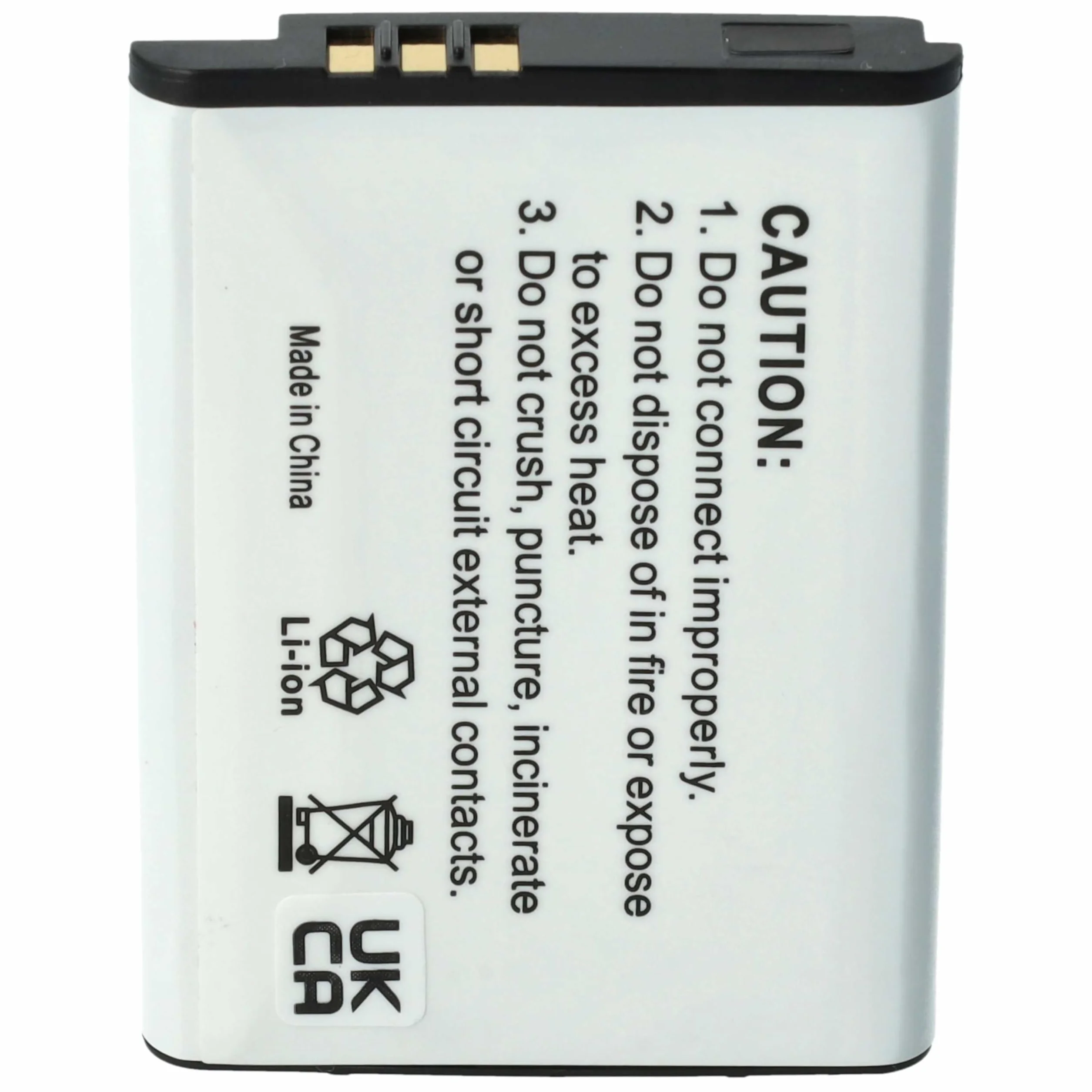 vhbw Akumulator kompatybilny z Nintendo 2DS, 3DS, New 2DS (XL), Wii U Pro i Switch Pro Controller - Zastępczy dla CTR-003 (Li-Ion, 1300mAh, 3,7V) Akumulator zewnętrzny