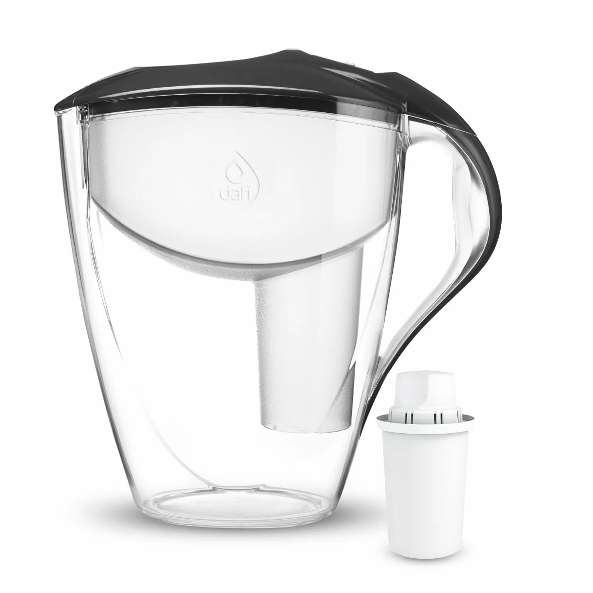 DAFI Dzbanek filtrujący Astra Grafitowy 3 L + wkład Classic BPA Free