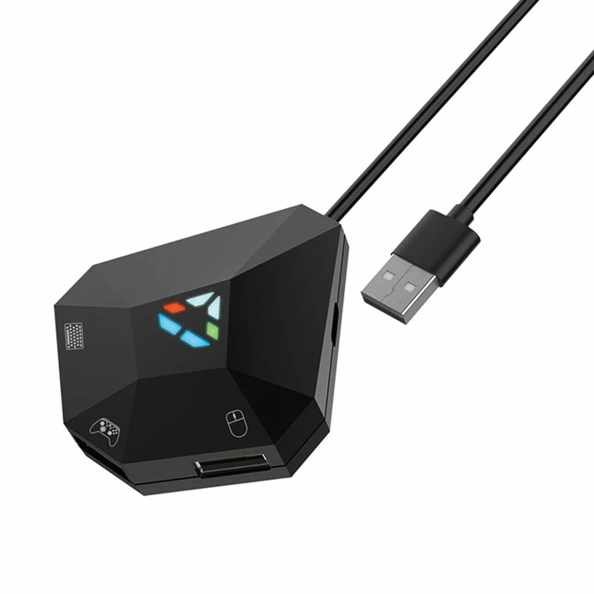 INF Adapter Konwerter myszy i klawiatury dla Nintendo Switch/PS3/PS4/Xbox One/Xbox 360, Konwerter klawiatury i myszy do gier dla konsoli