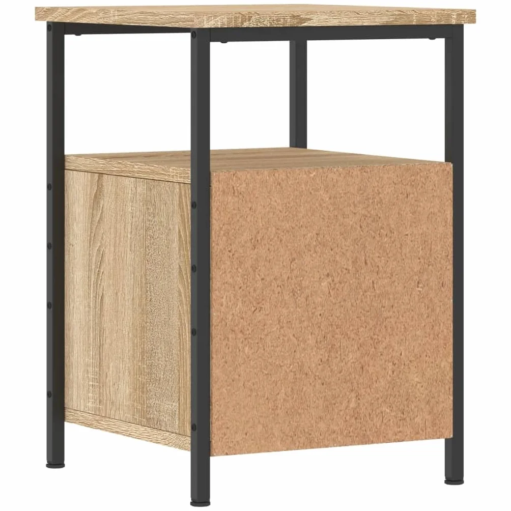 vidaXL Szafka nocna dąb sonoma 34x35,5x50cm materiał drewnopochodny