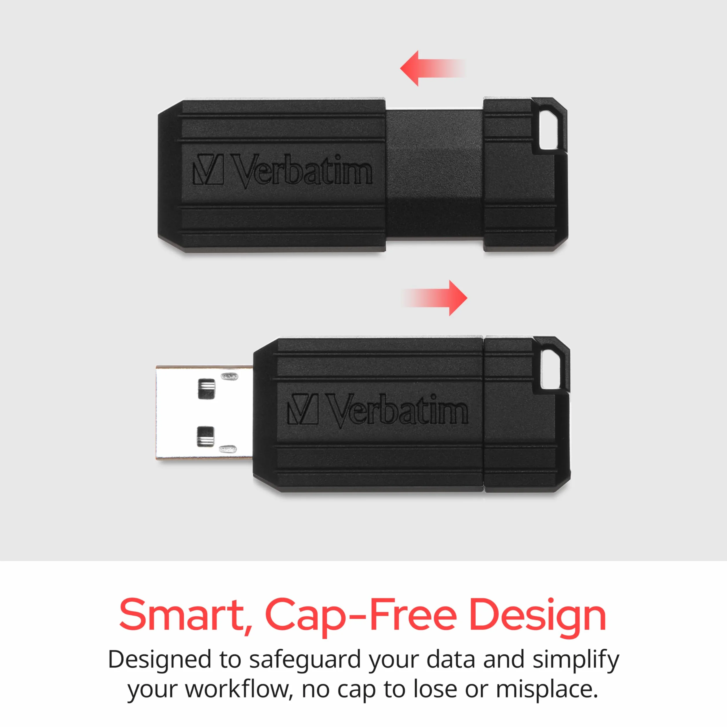 16GB Verbatim Store&Go PinStripe Black
