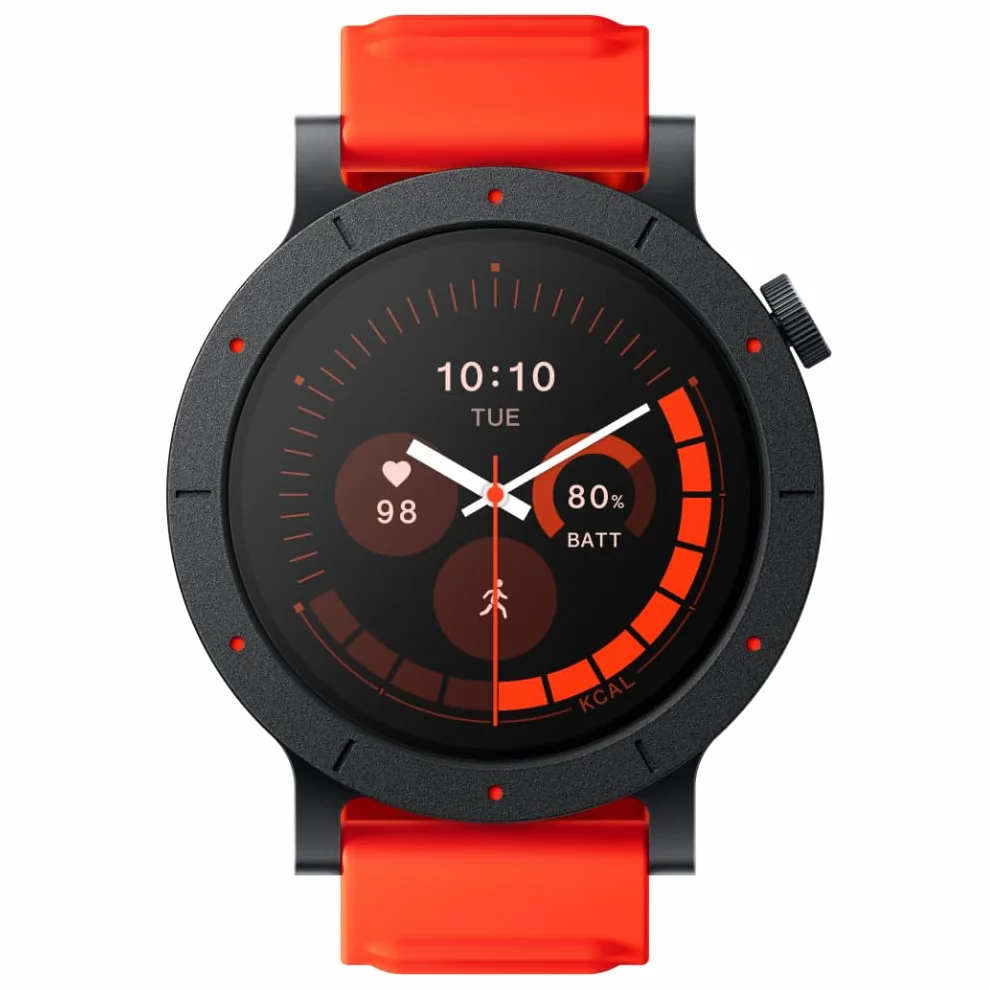 CMF by Nothing Smartwatch Watch 3 Pro z wyświetlaczem AMOLED 1,43 cala, dwuzakresowy GPS, połączenia Bluetooth z redukcją szumów AI, zaawansowane monitorowanie tętna i snu - pomarańczowy
