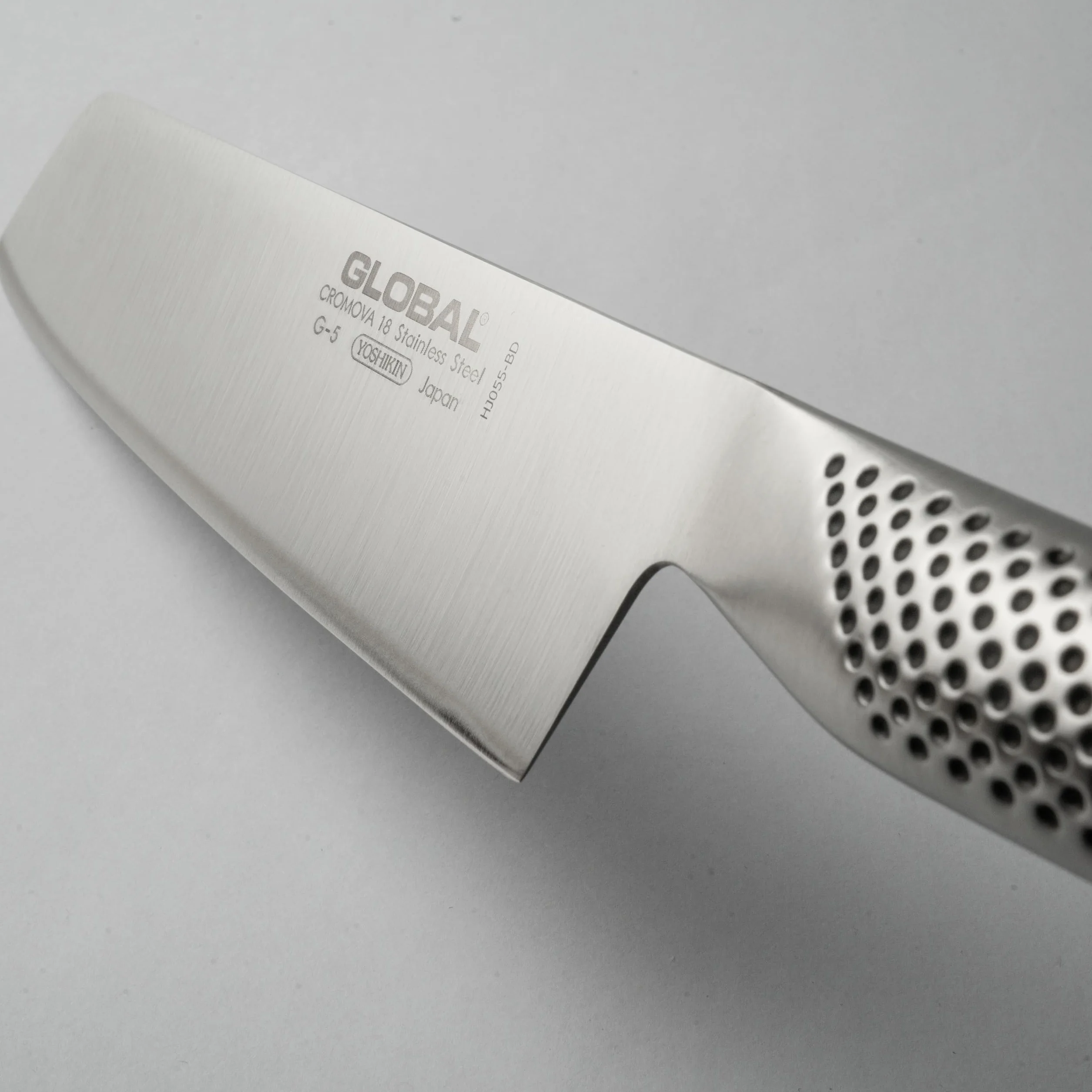 Global G-5 stal szlachetna G5 szop do warzyw, 18 cm długości, srebrny