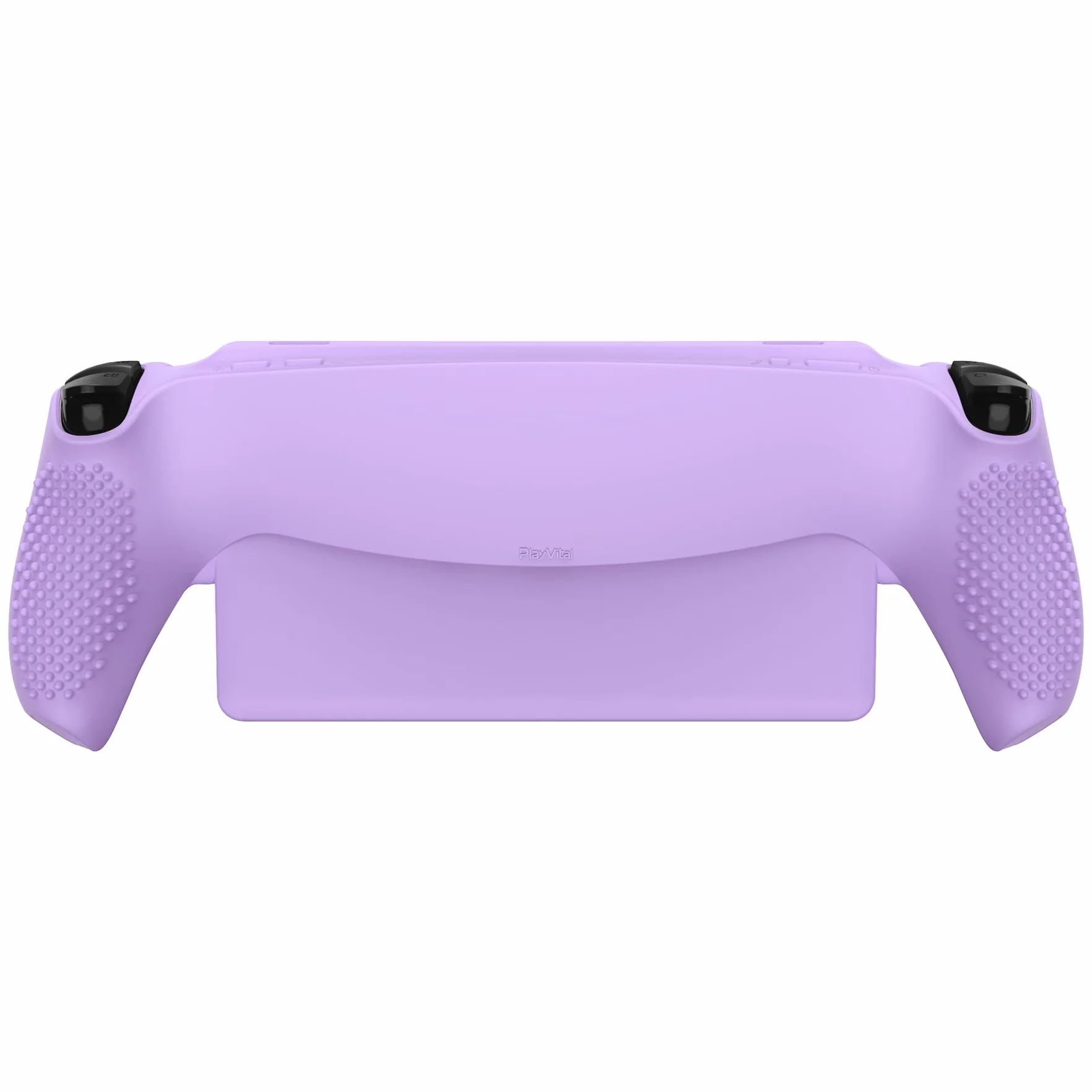 PlayVital Silikonowe Etui Ochronne do PS Portal z Thumbstick Grip Cover,Pokrowiec Console do PS Portal Akcesoria-Fioletowy