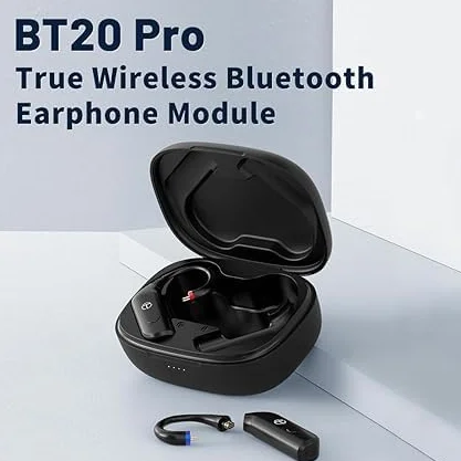 Fanmusic TRN BT20 Pro True Wireless Bluetooth 5.3 moduł słuchawkowy, wymienne złącza (słuchawki nie wchodzą w zakres dostawy) (2-biegunowy, 0,78 mm)