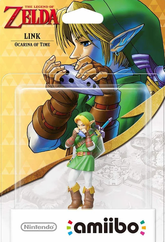 Amiibo Link (Ocarina Of Time) The Legend of Zelda figurine