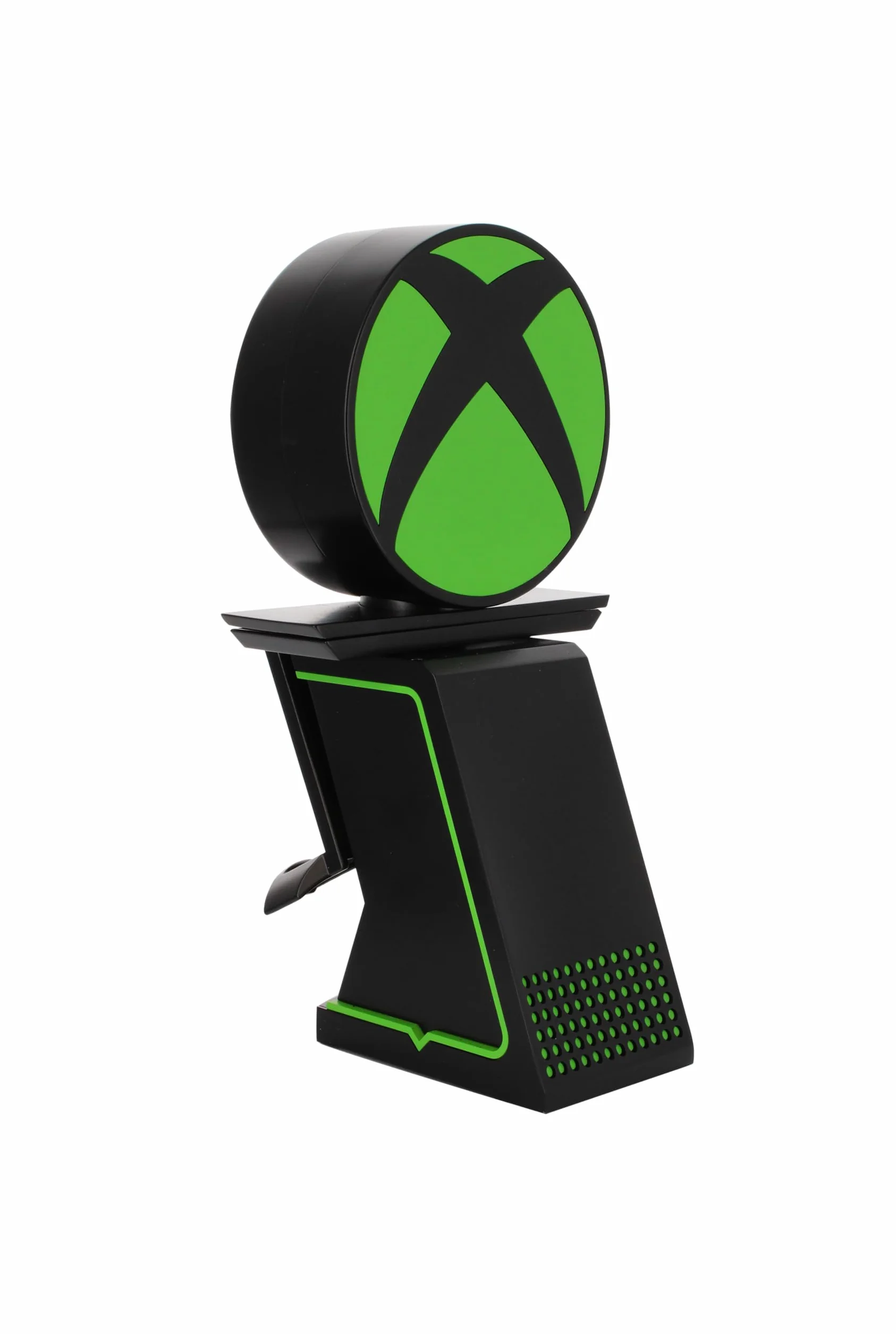 Cable Guys Ikon Charging Stand - Xbox Gaming Accessories Holder & Phone Holder for Most Controllers (Xbox, Play Station, Nintendo Switch) & Phone