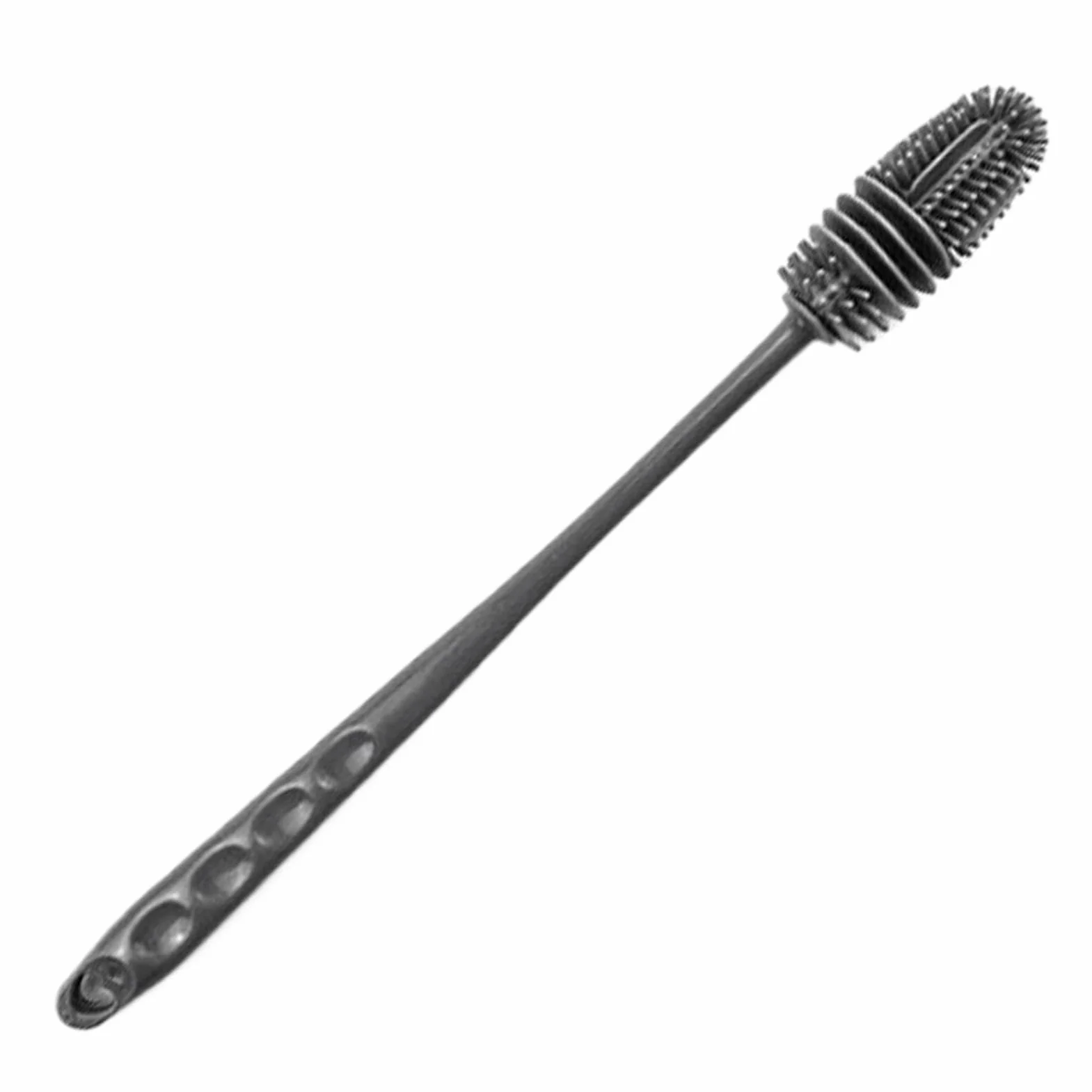 Silikonowa szczotka do butelek, narzędzie do czyszczenia dla dzieci, długi uchwyt, akcesoria do szorowania wodą, izolowane butelki, 30 cm, codzienna rutyna, dla pewności siebie, komfortu, organizacji